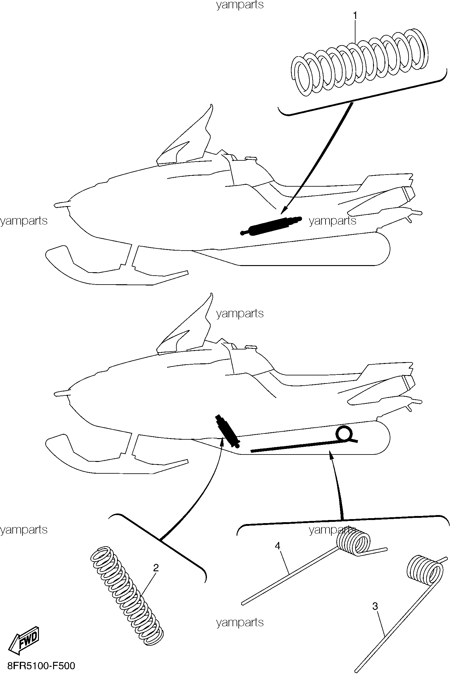 Комплект заднего хода (опционально)