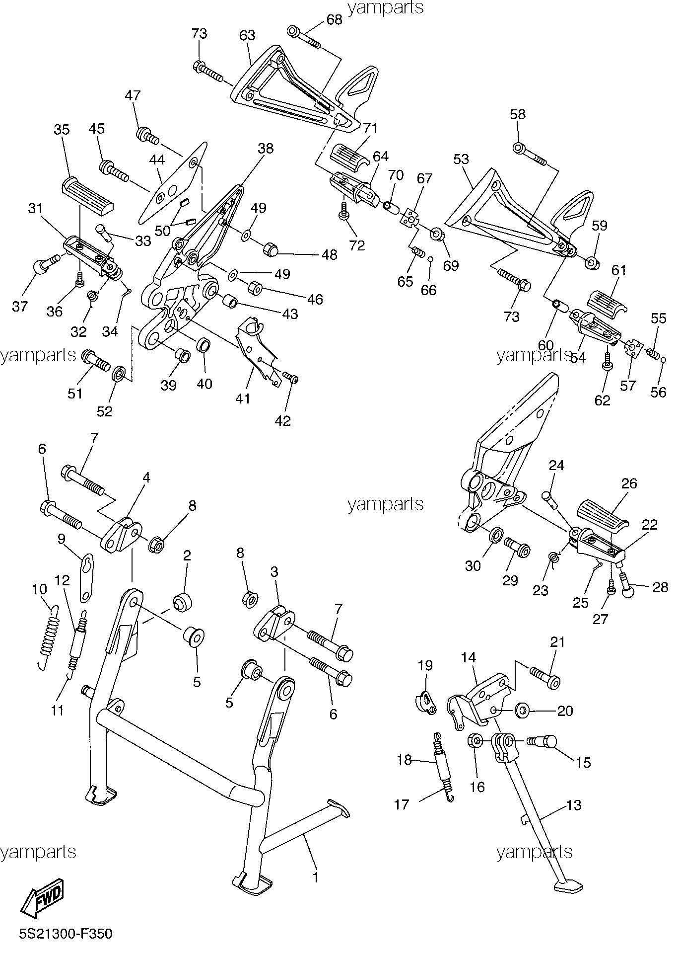 Подножки, подставка