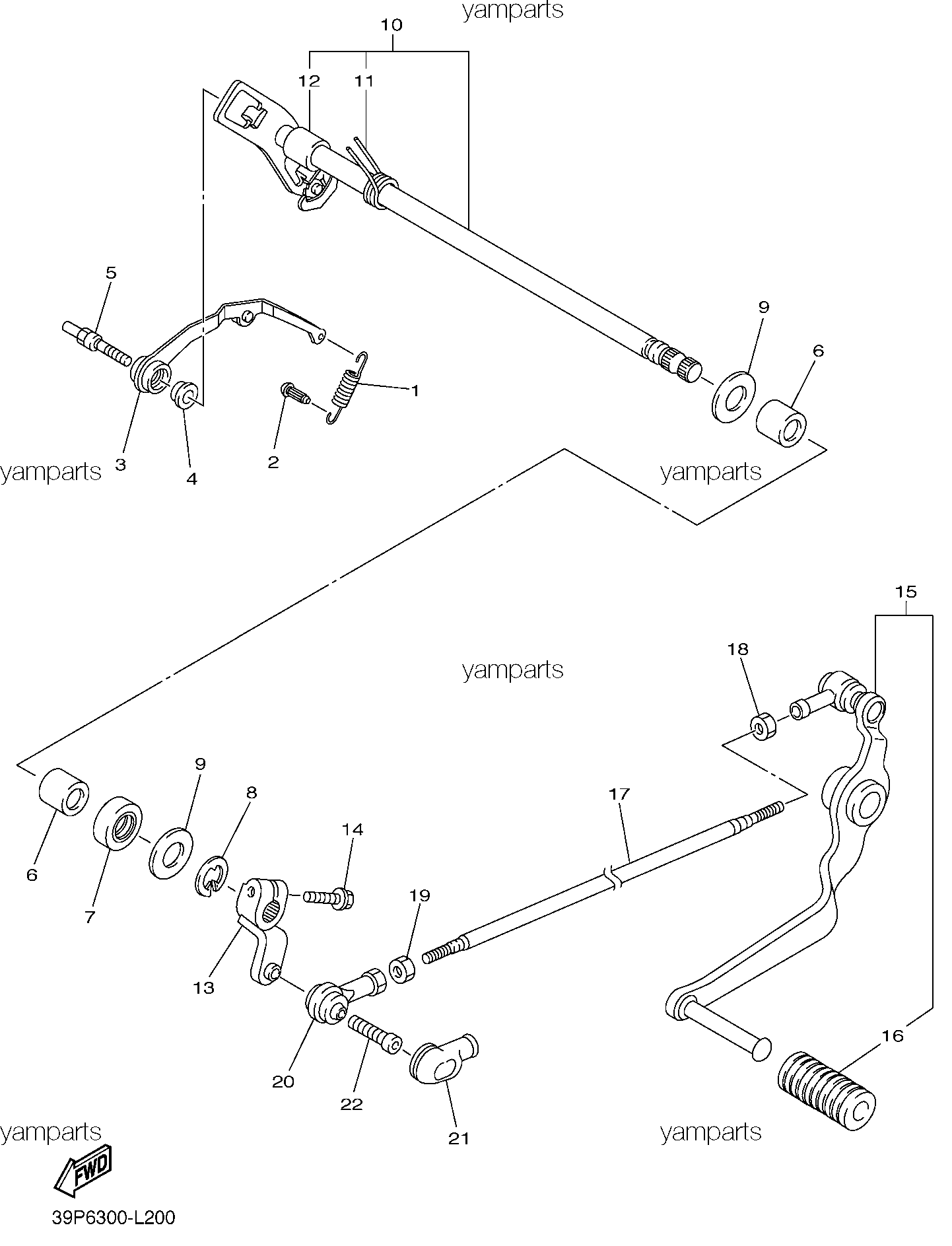 Механизм переключения передач