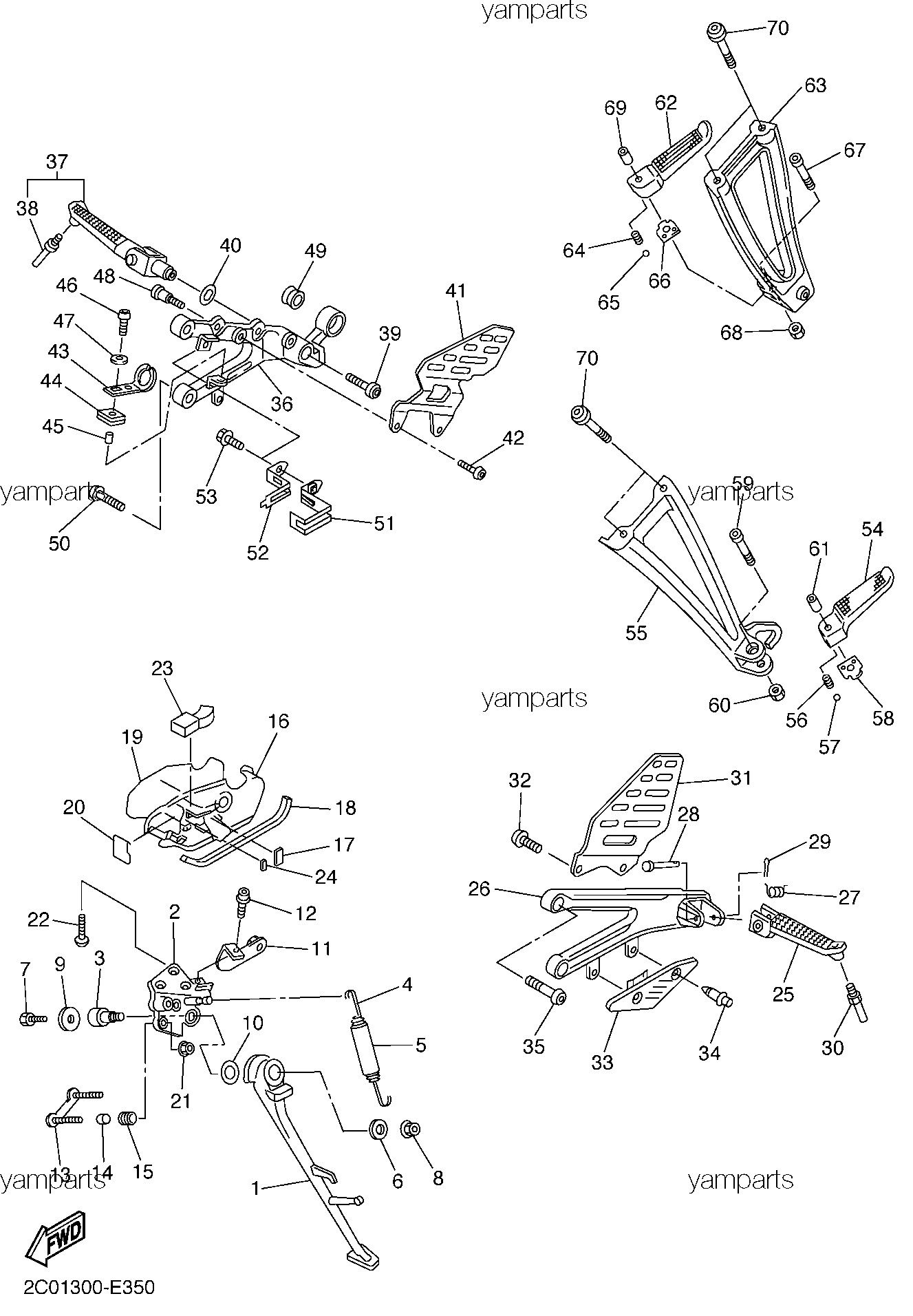 Подножки, подставка