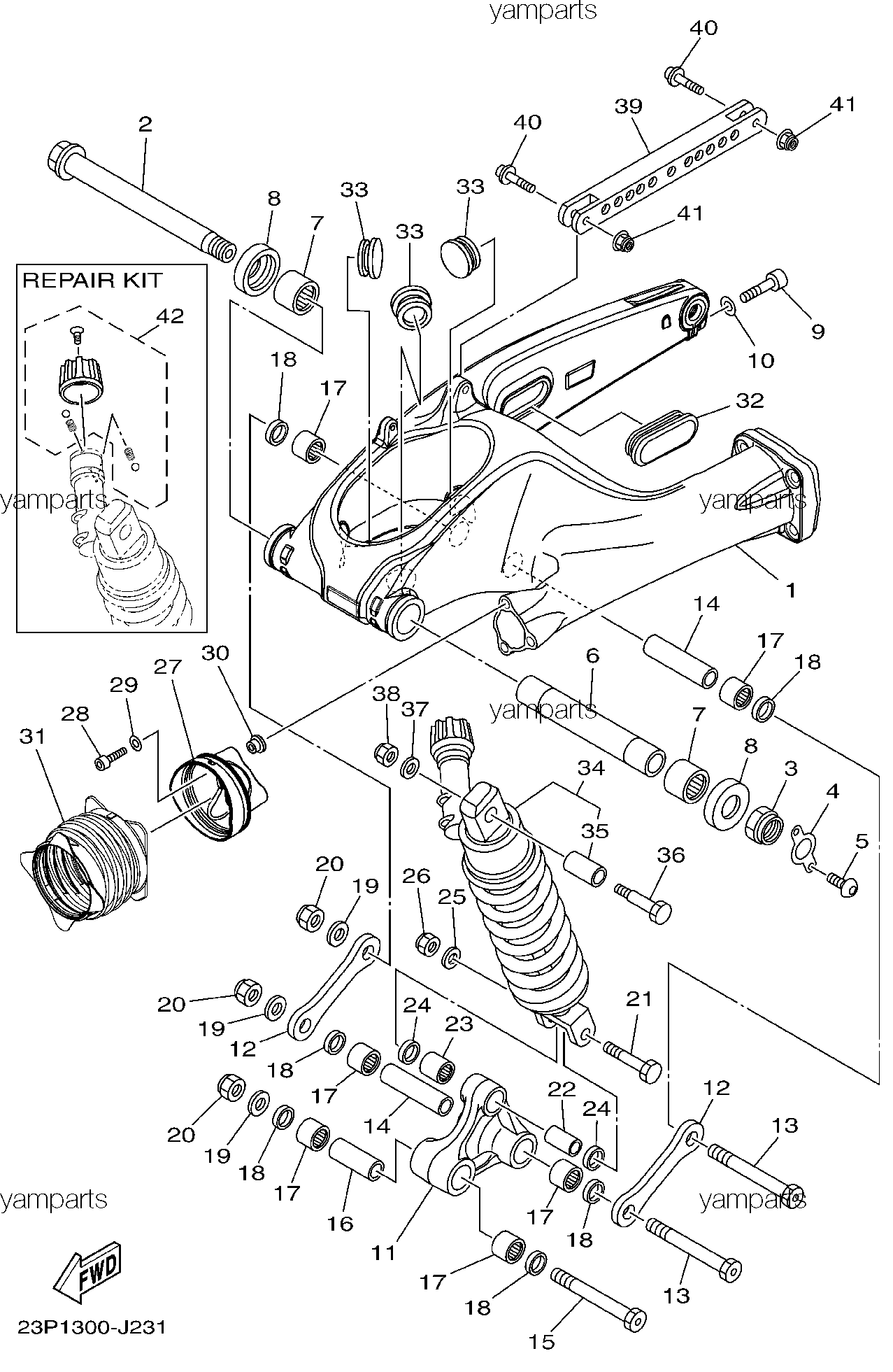 Задняя подвеска