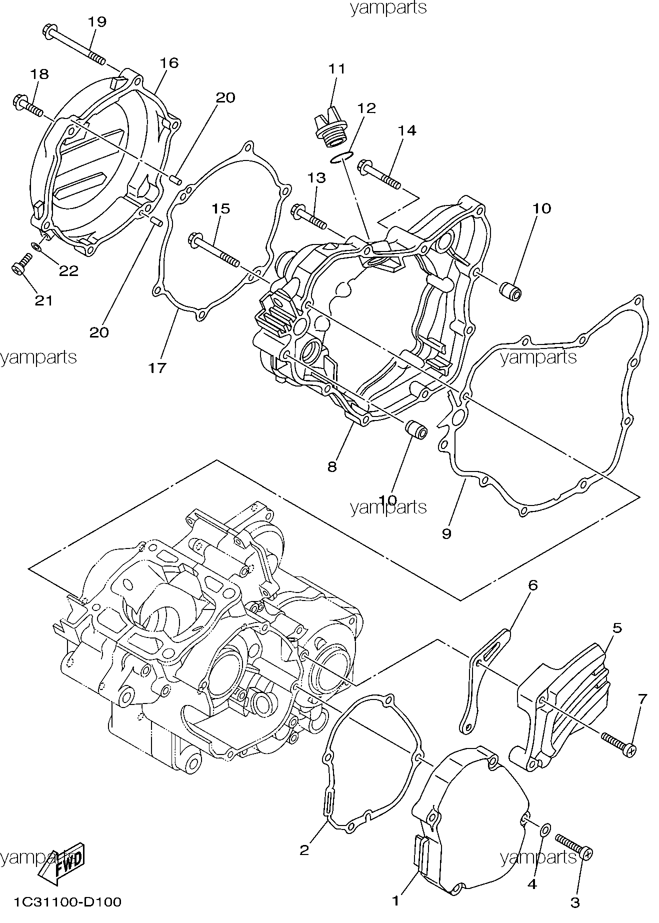 Крышки картера