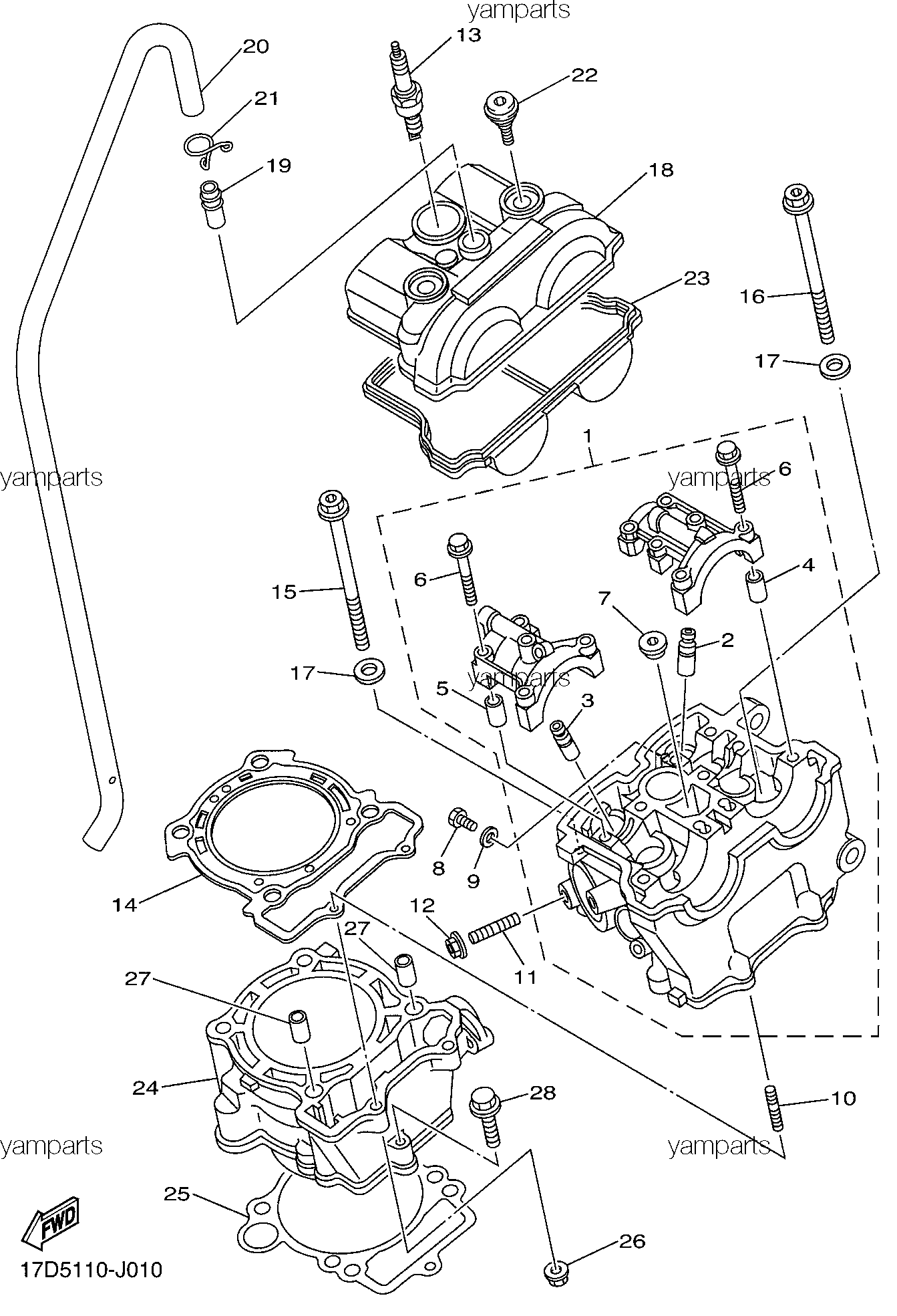 Головка цилиндра, цилиндр