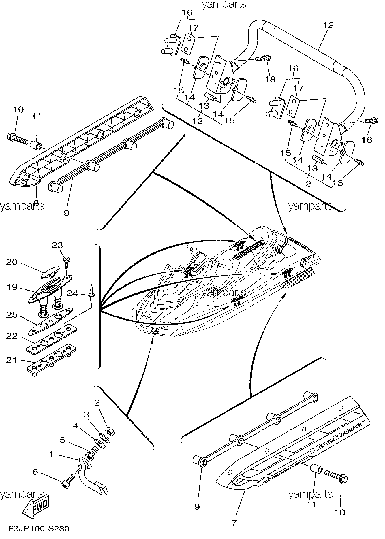 Детали корпуса, схема 2