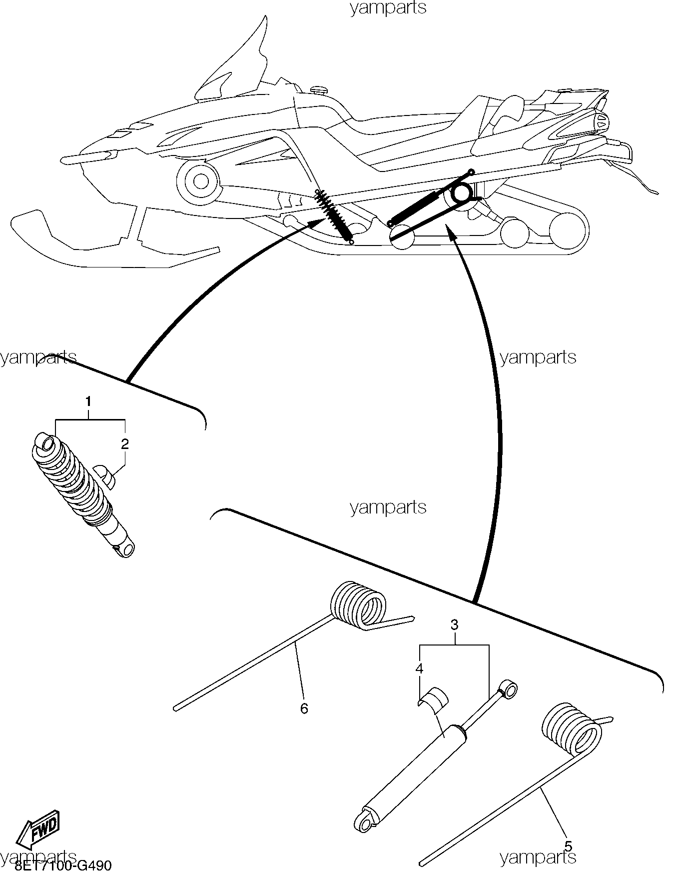 Пружины подвески (опциально)