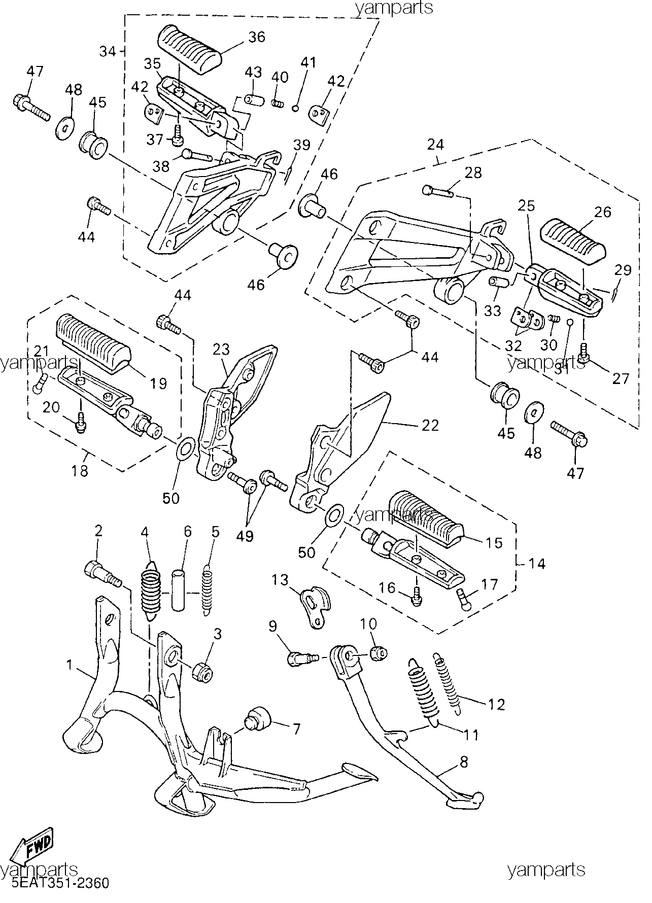 Подножки, подставки