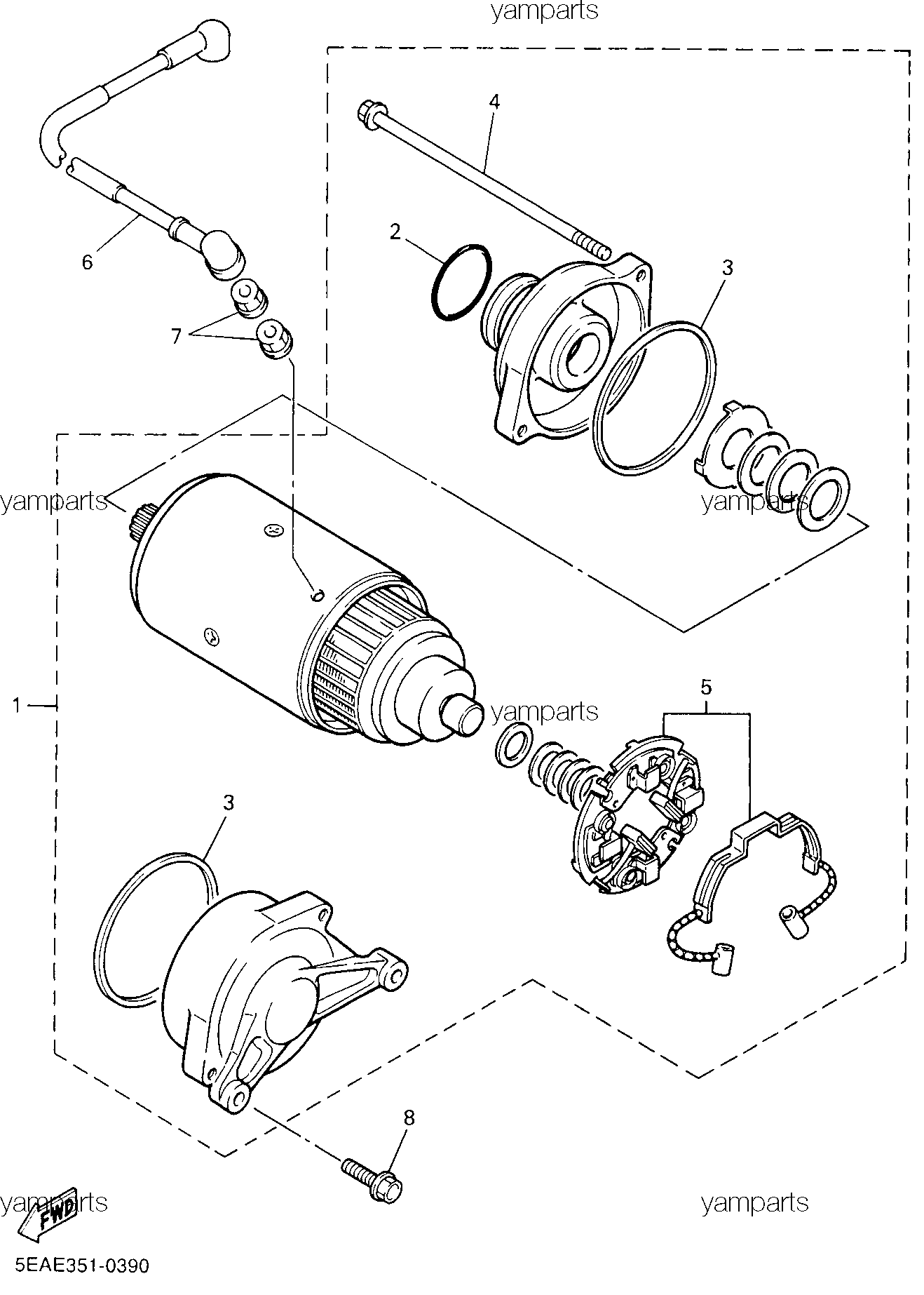 Стартер электрический