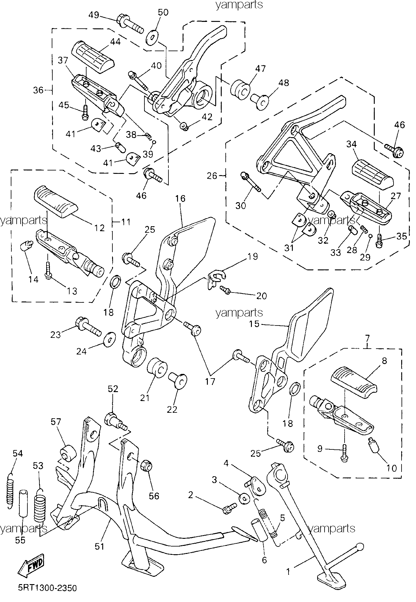 Подножки, подставки