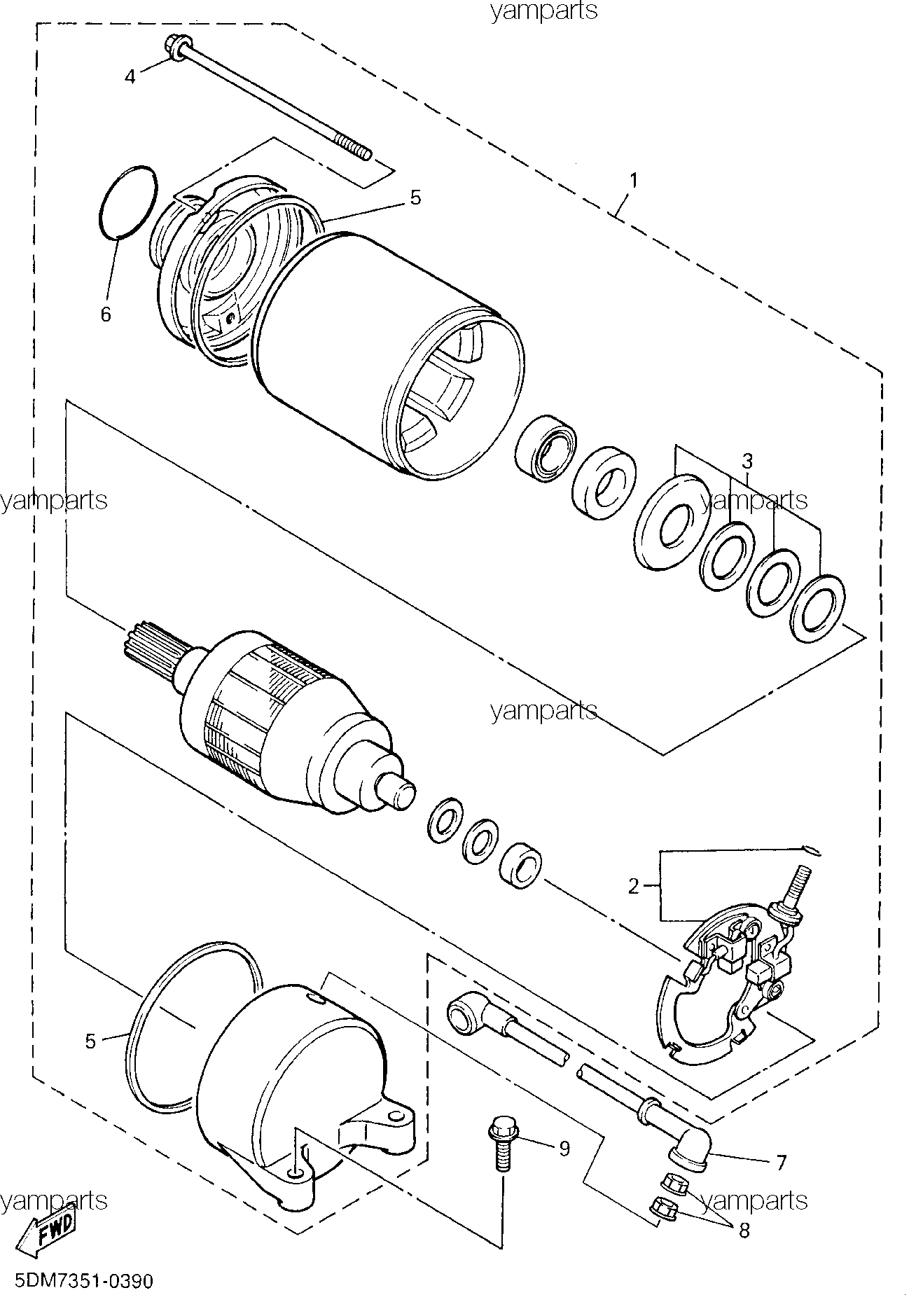 Стартер электрический