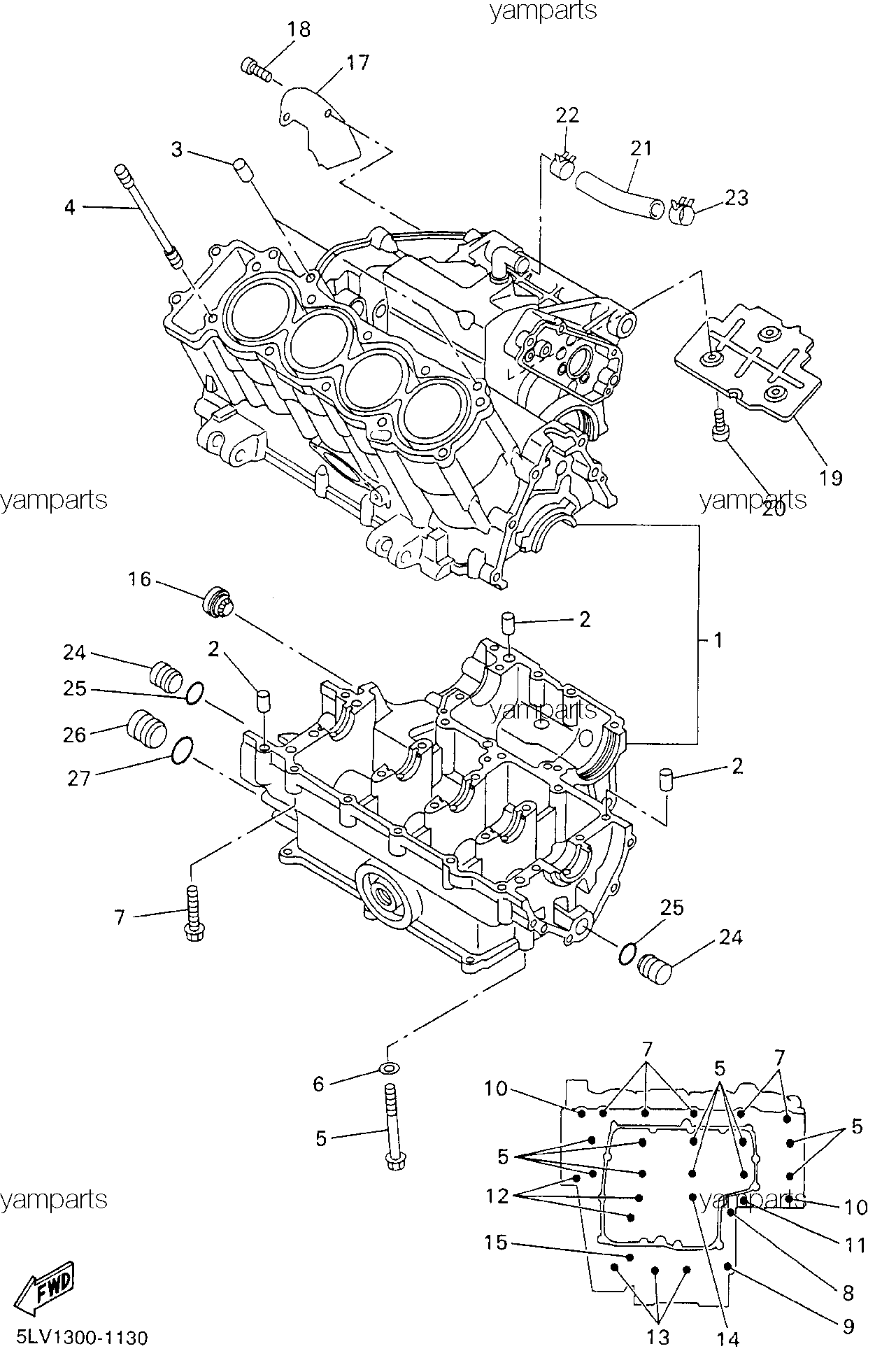 Блок цилиндров