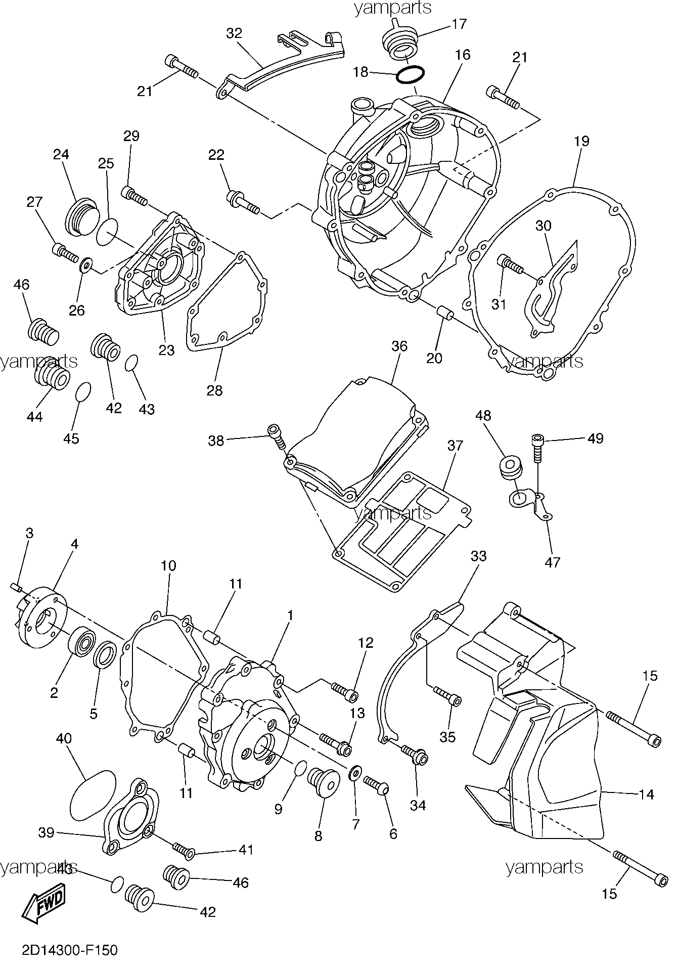 Крышки картера