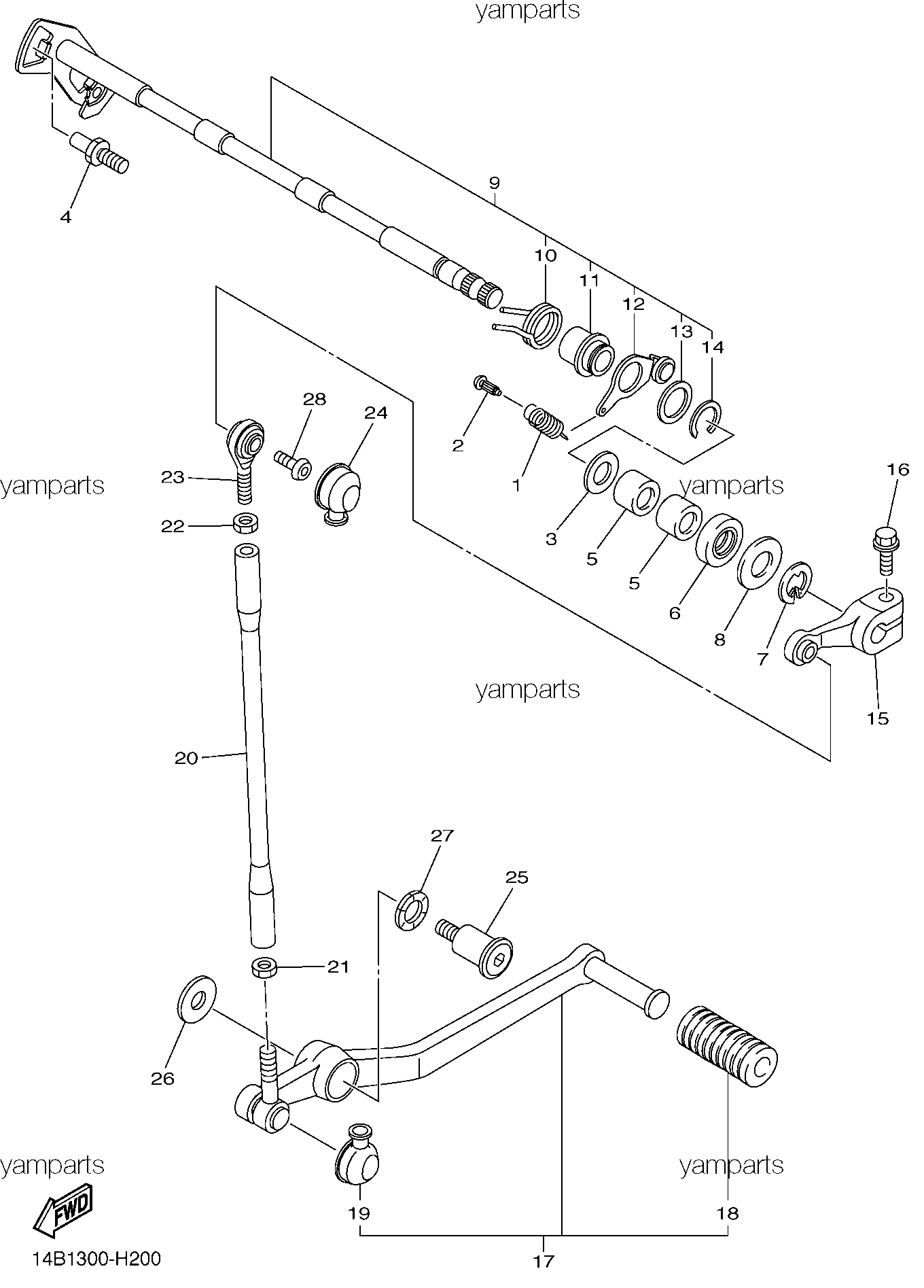 Механизм переключения передач