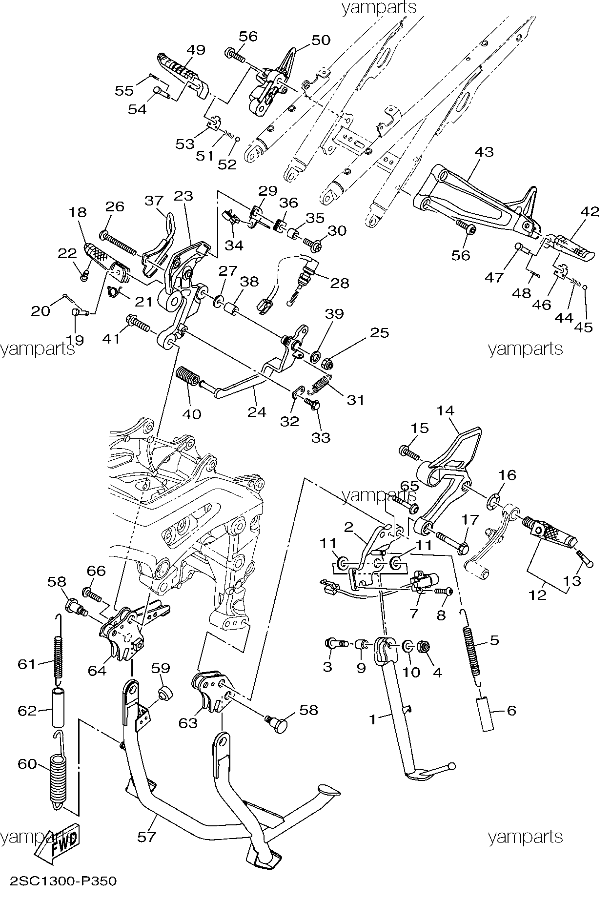 Подножки, подставка