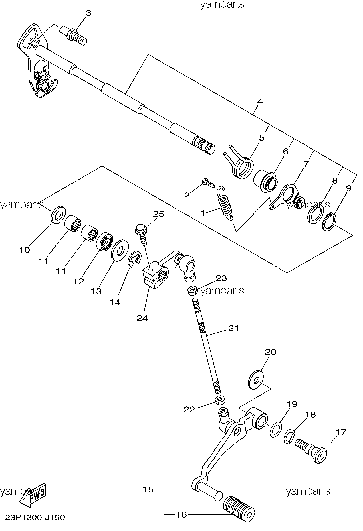 Механизм переключения передач