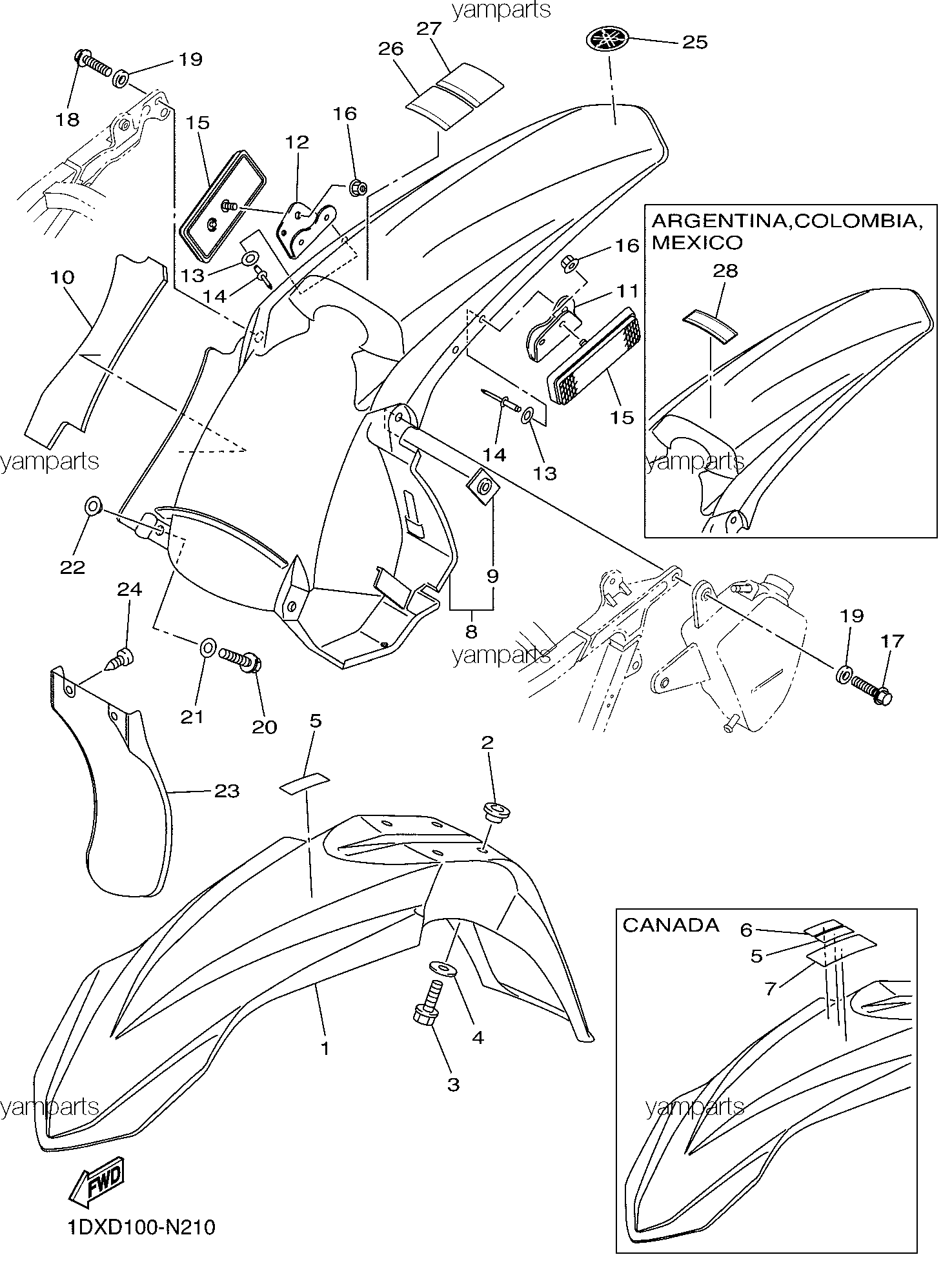 Крылья (RUS, CAN, ZAF, ARG, COL, MEX)