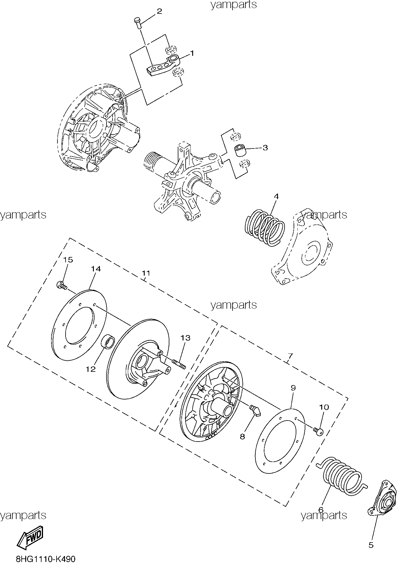 Детали вариатора (опционально)