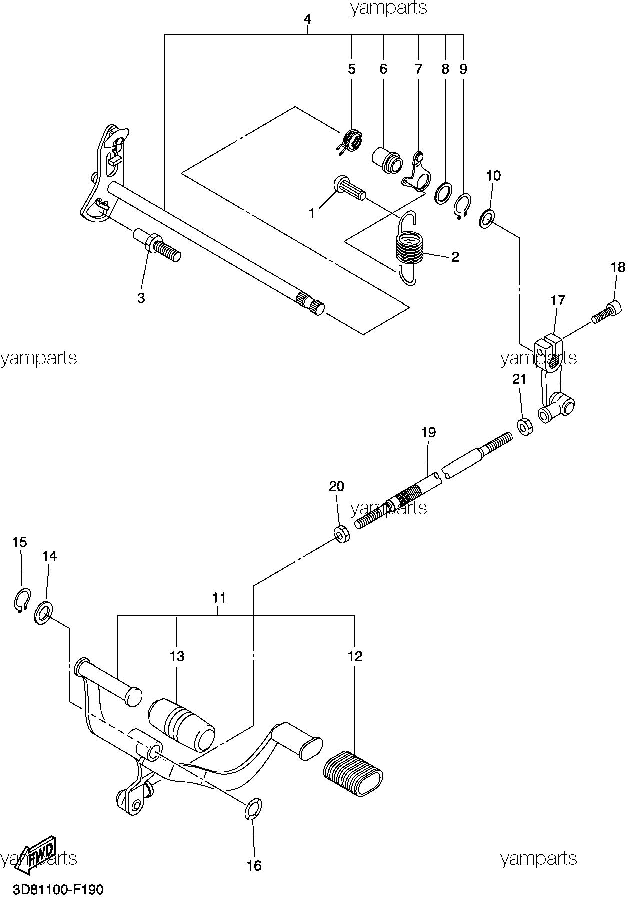 Механизм переключения передач