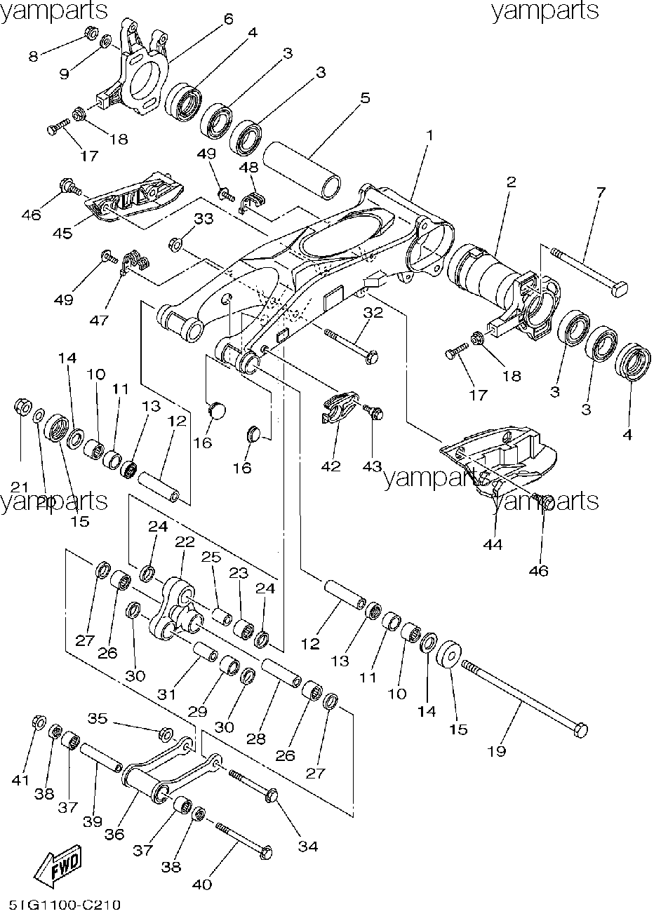 Подвеска задняя