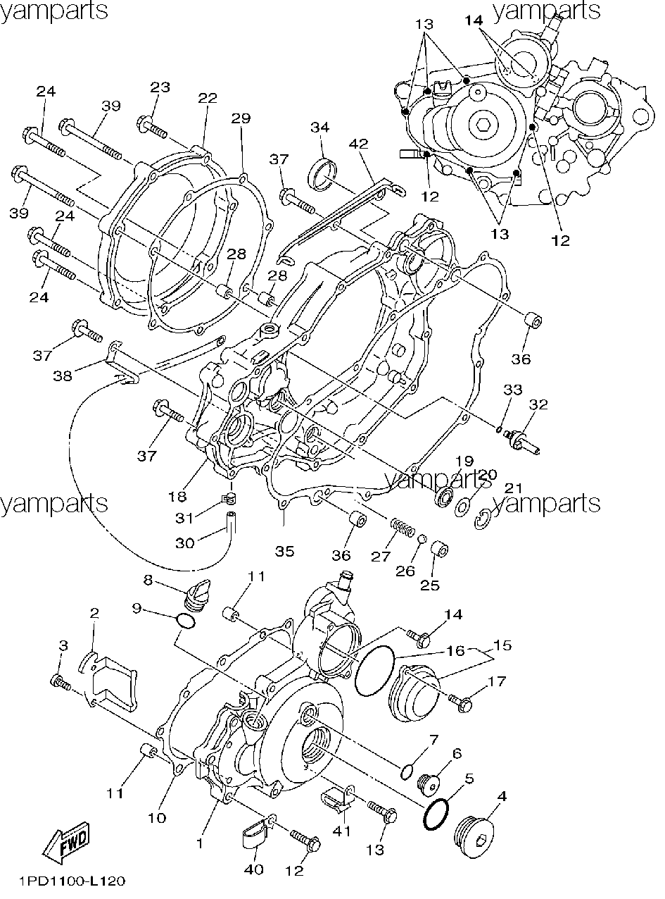 Крышки картера