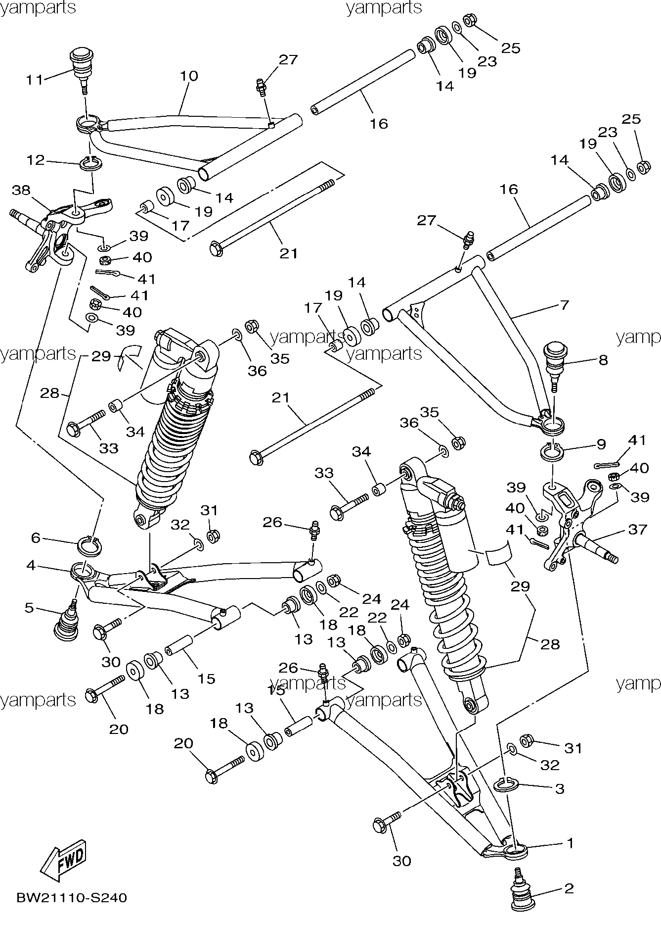 Передняя подвеска