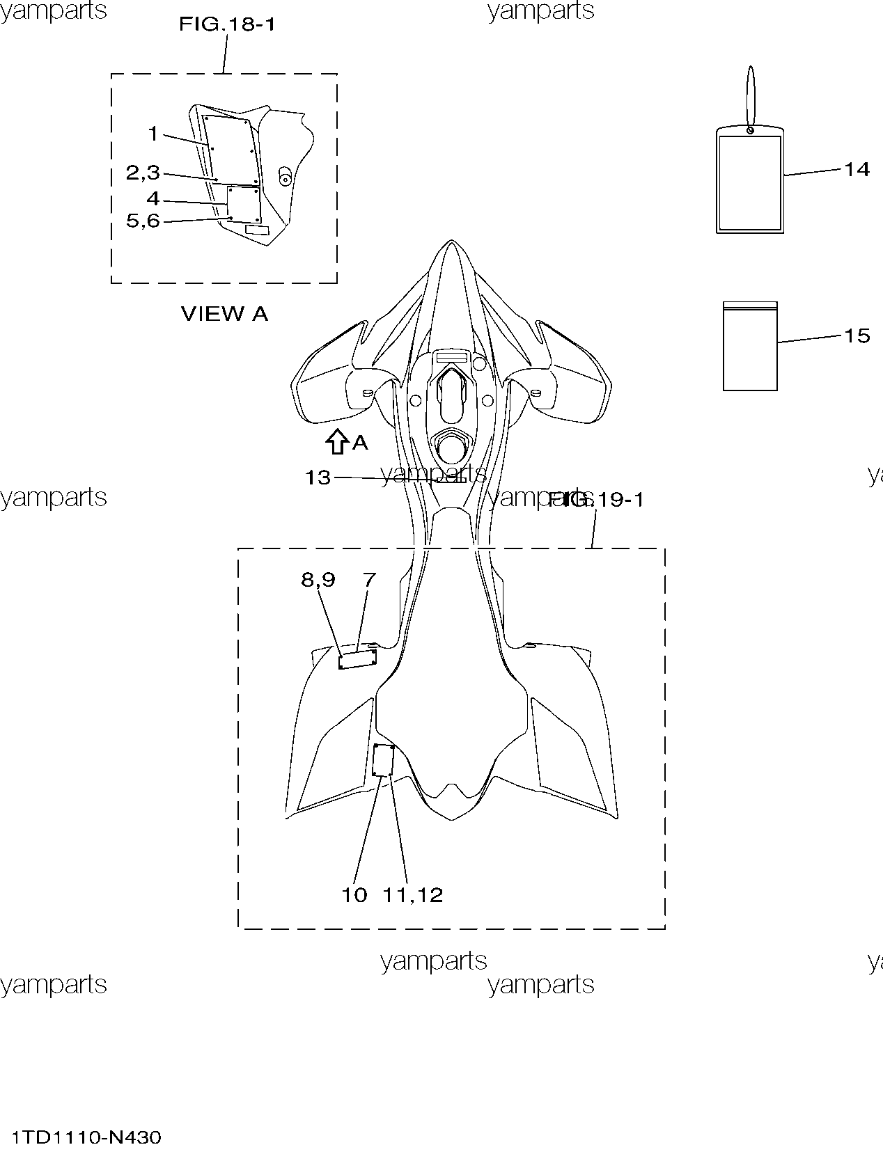 Наклейки предупреждения