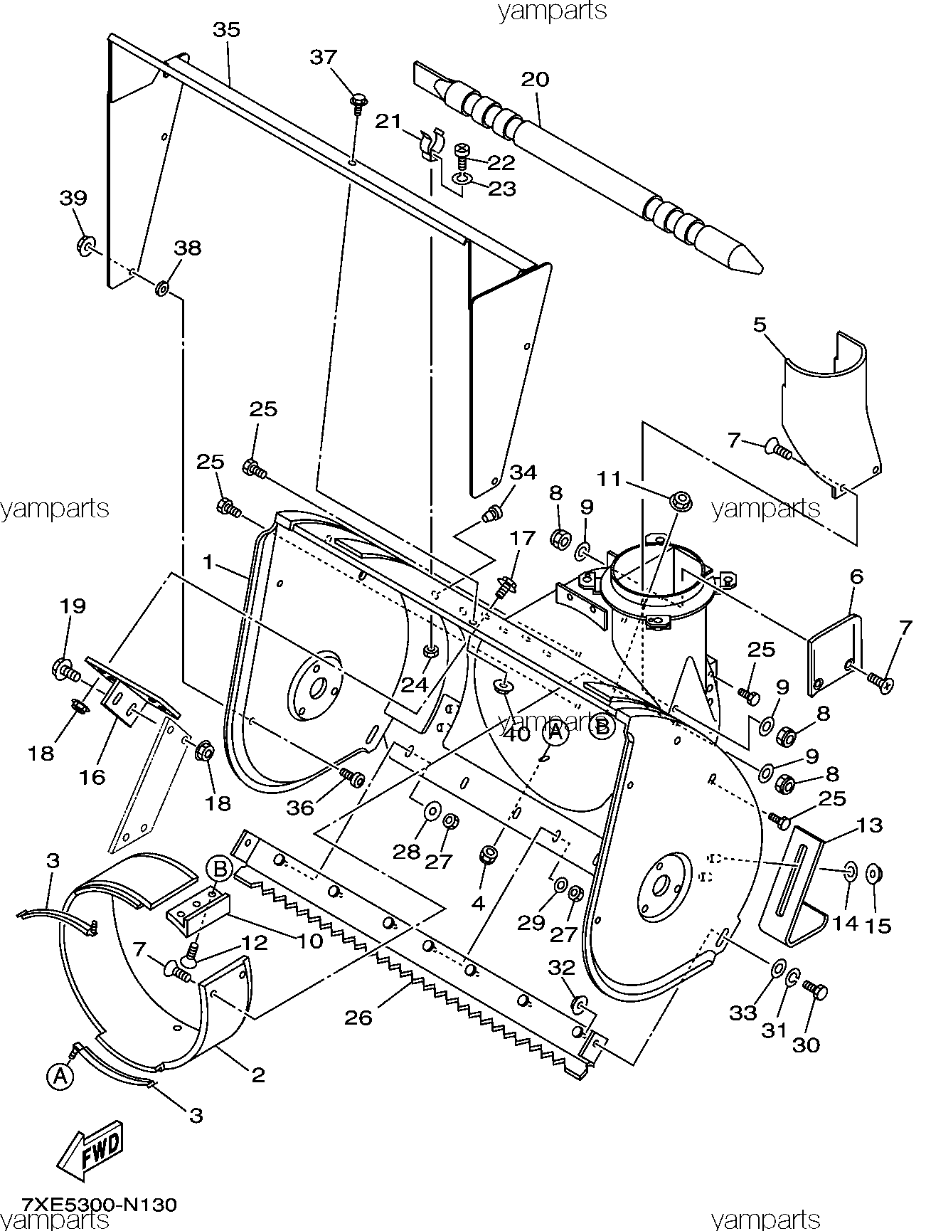 Корпус шнека