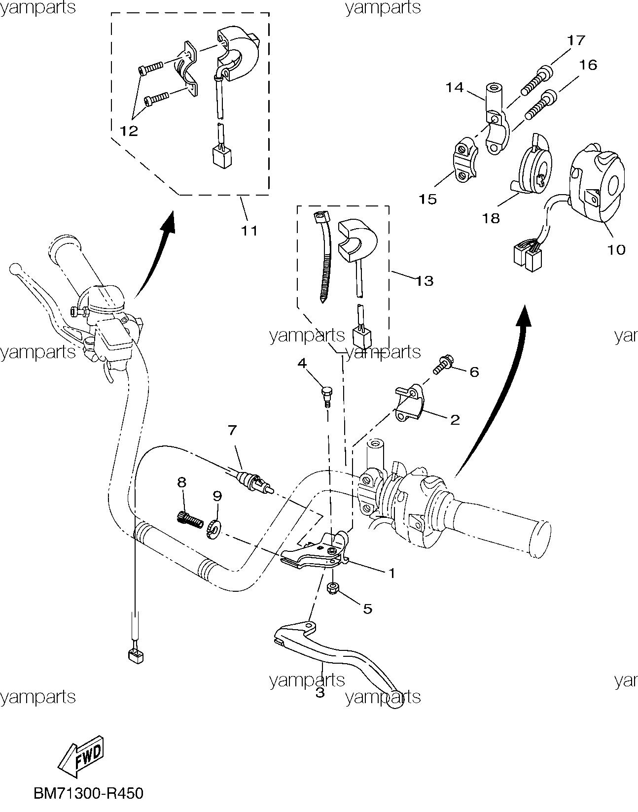 Переключатели на руле