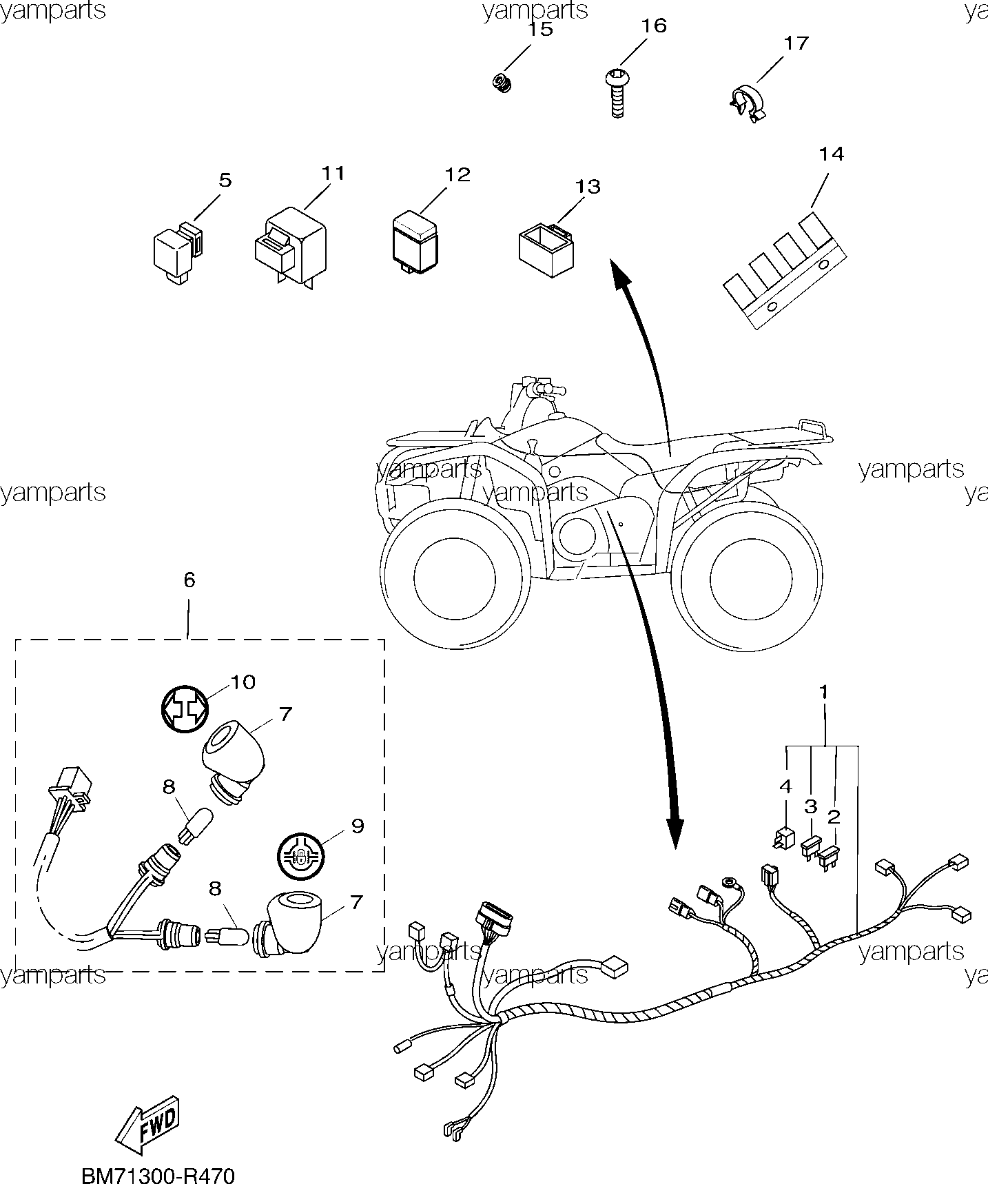 Детали электрические, схема 2