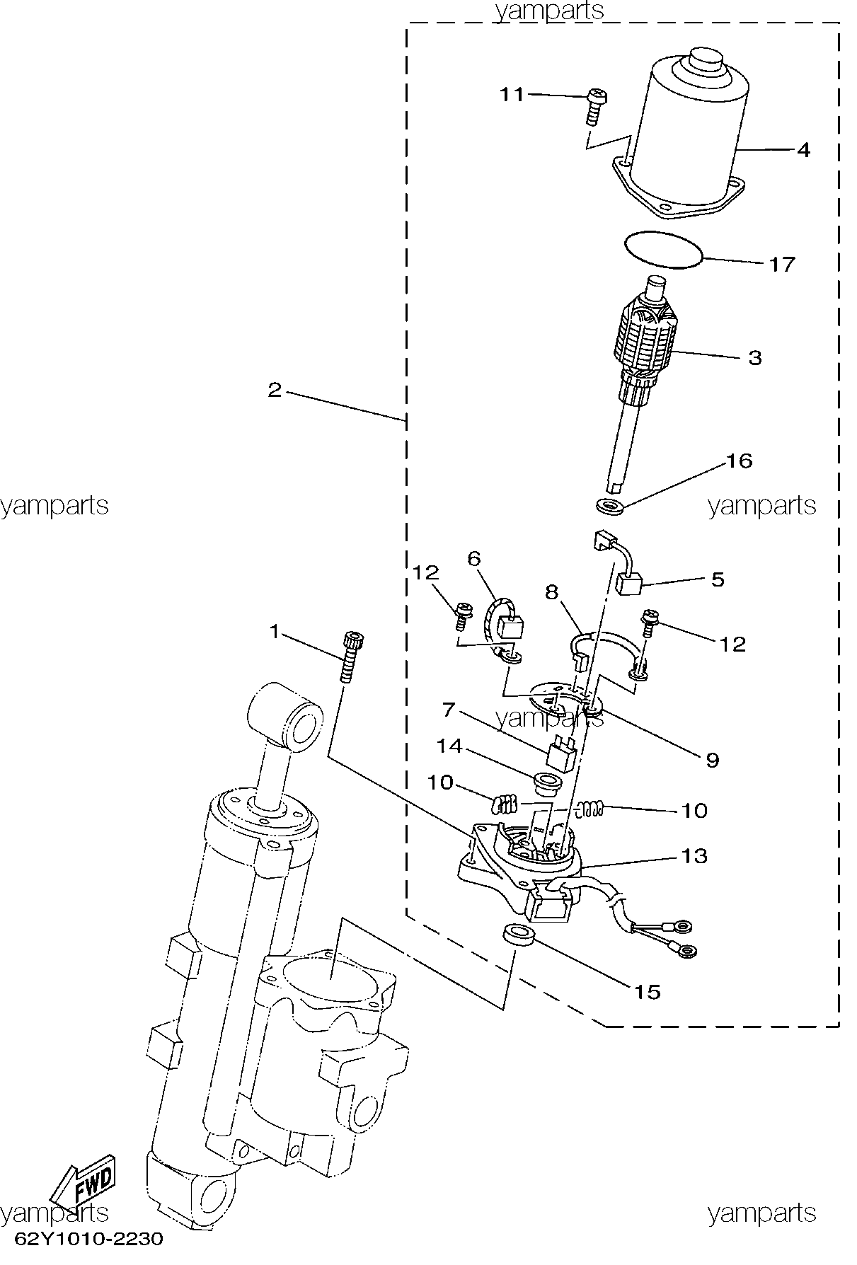 Электромотор гидравлики (ET)