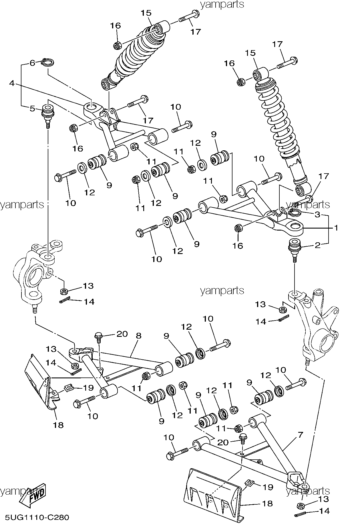 Передняя подвеска