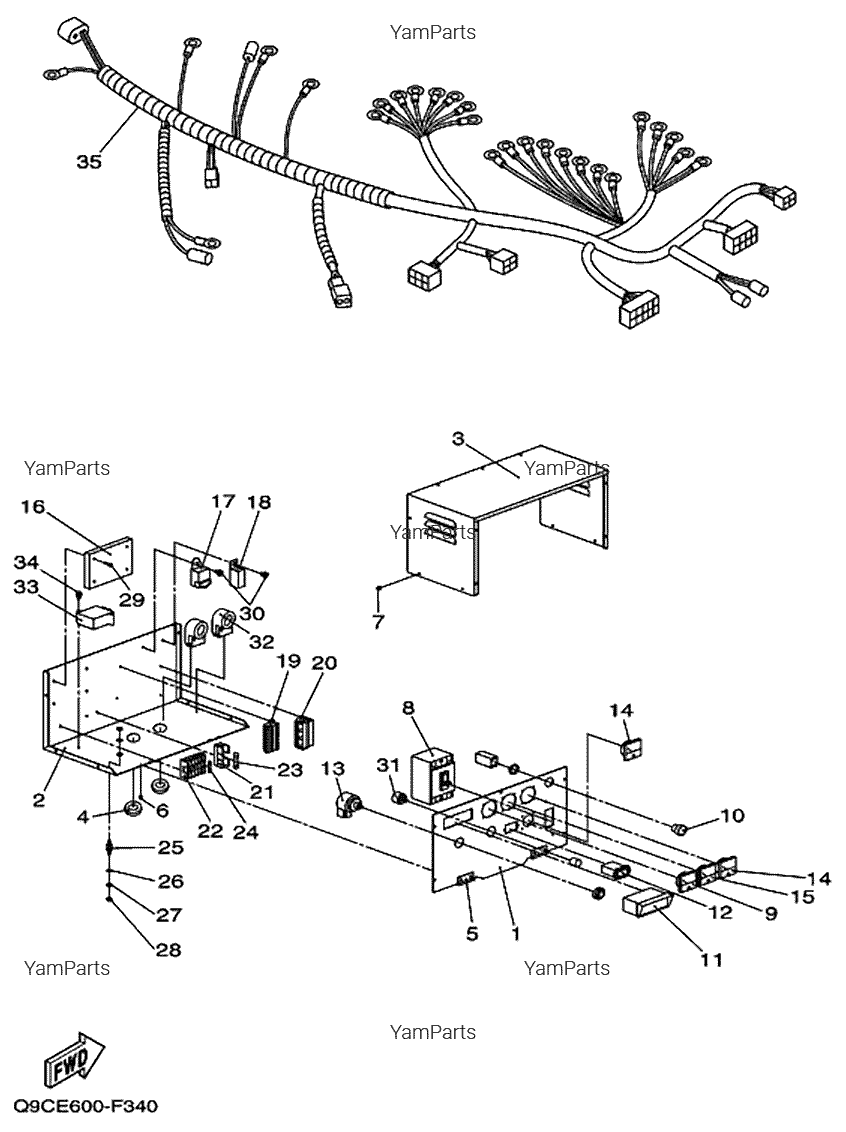 Детали электрические 4 (120/240V)