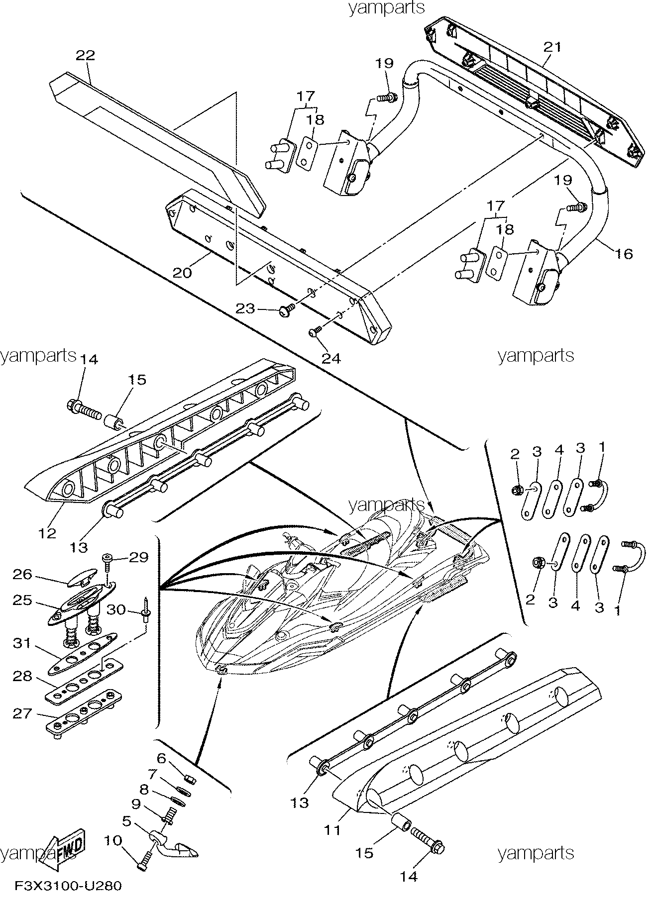 Детали корпуса, схема 2