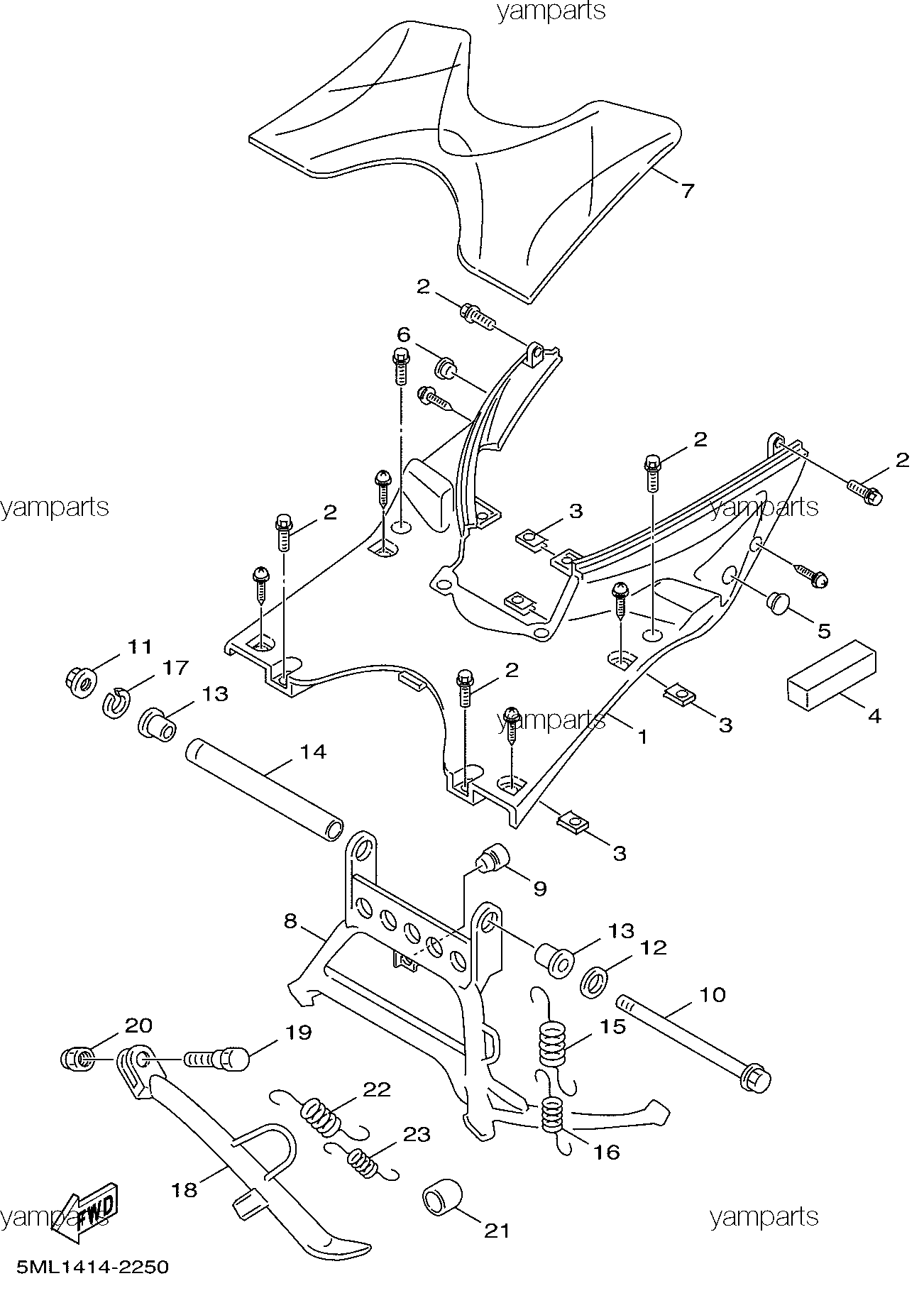 Подножки, подставки