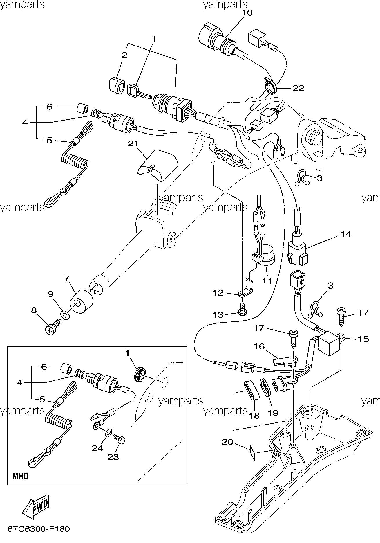 Румпель, схема 2