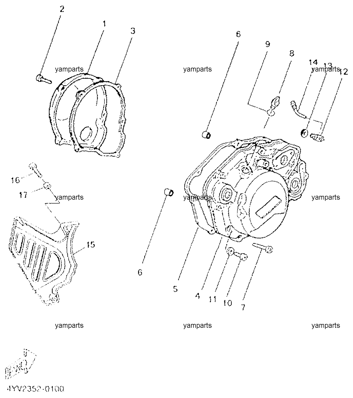 Крышки картера