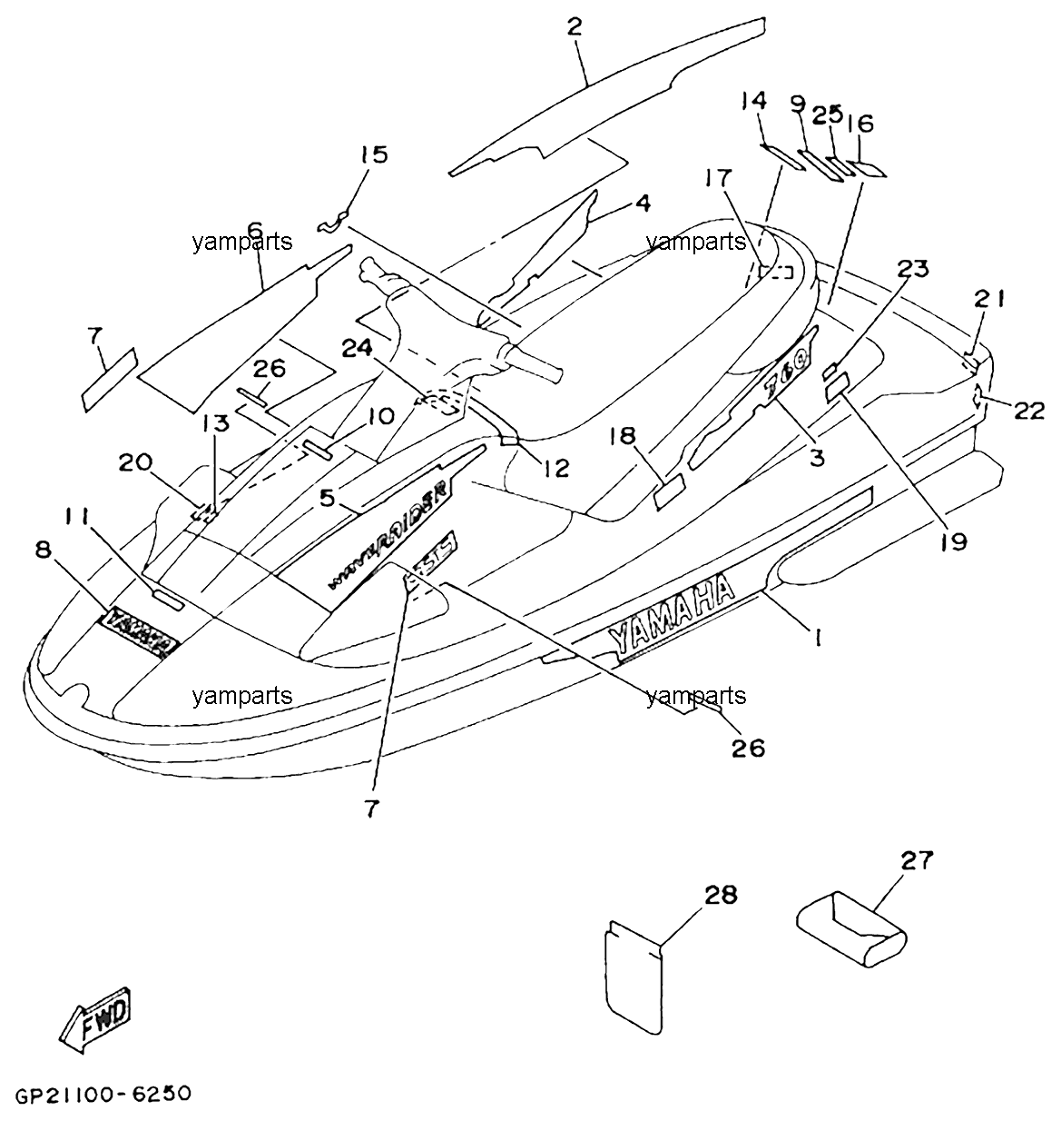 Наклейки (США)