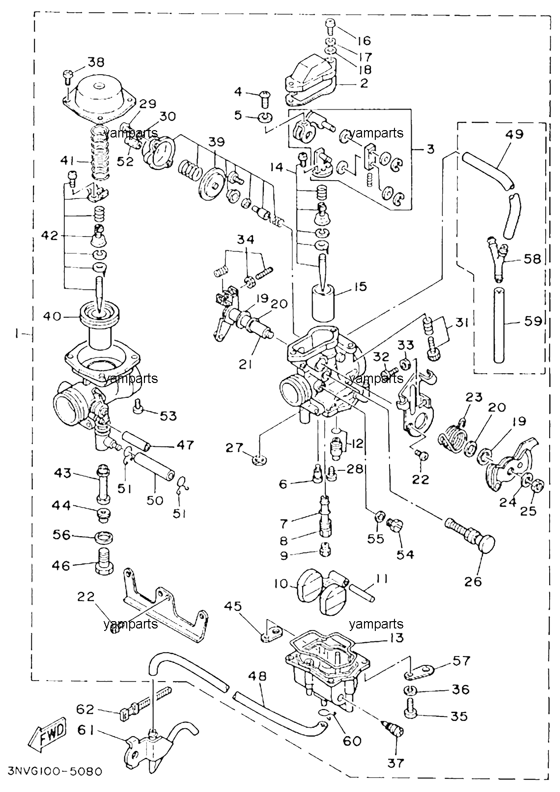 Карбюратор (для США)