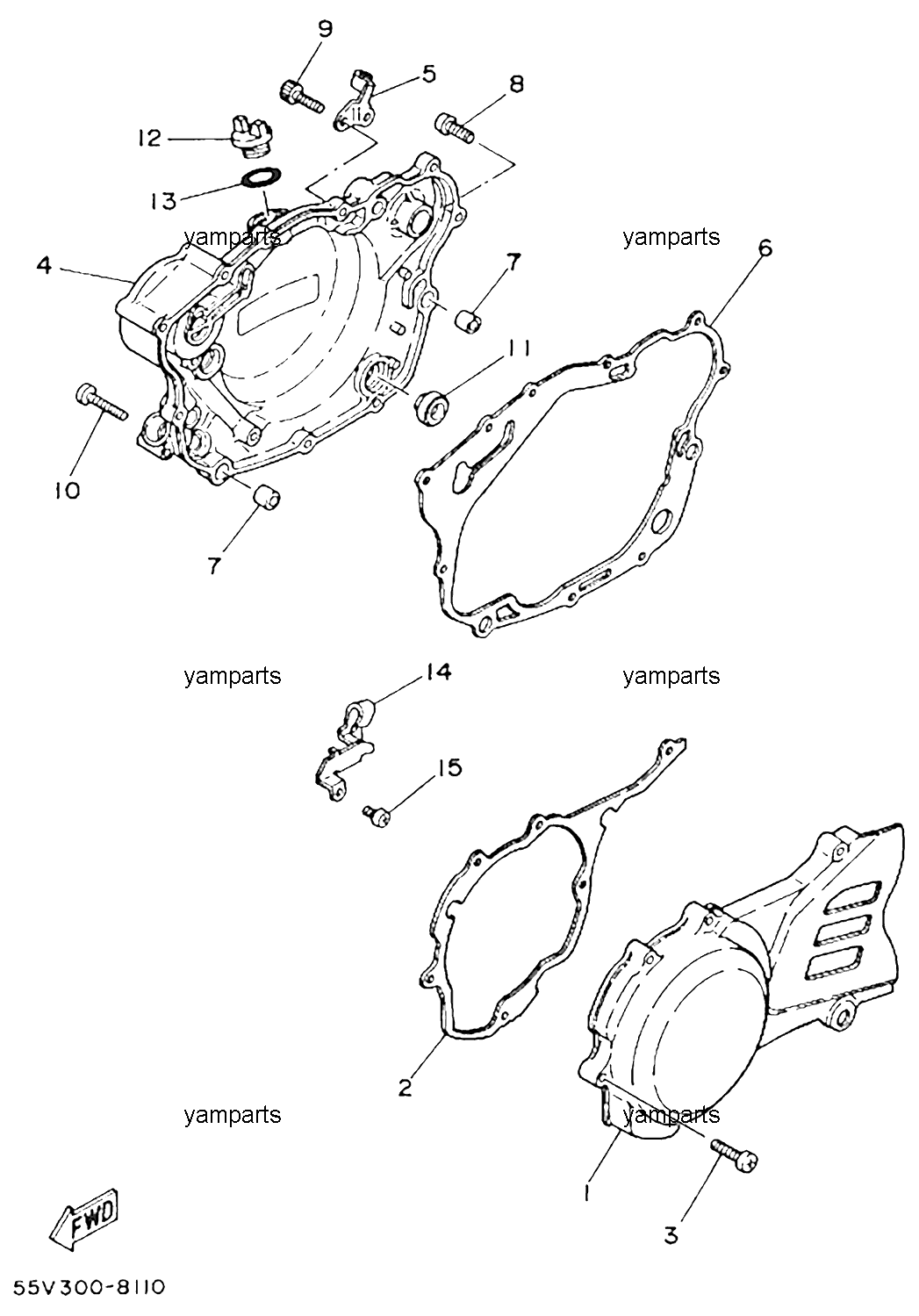 Крышки картера