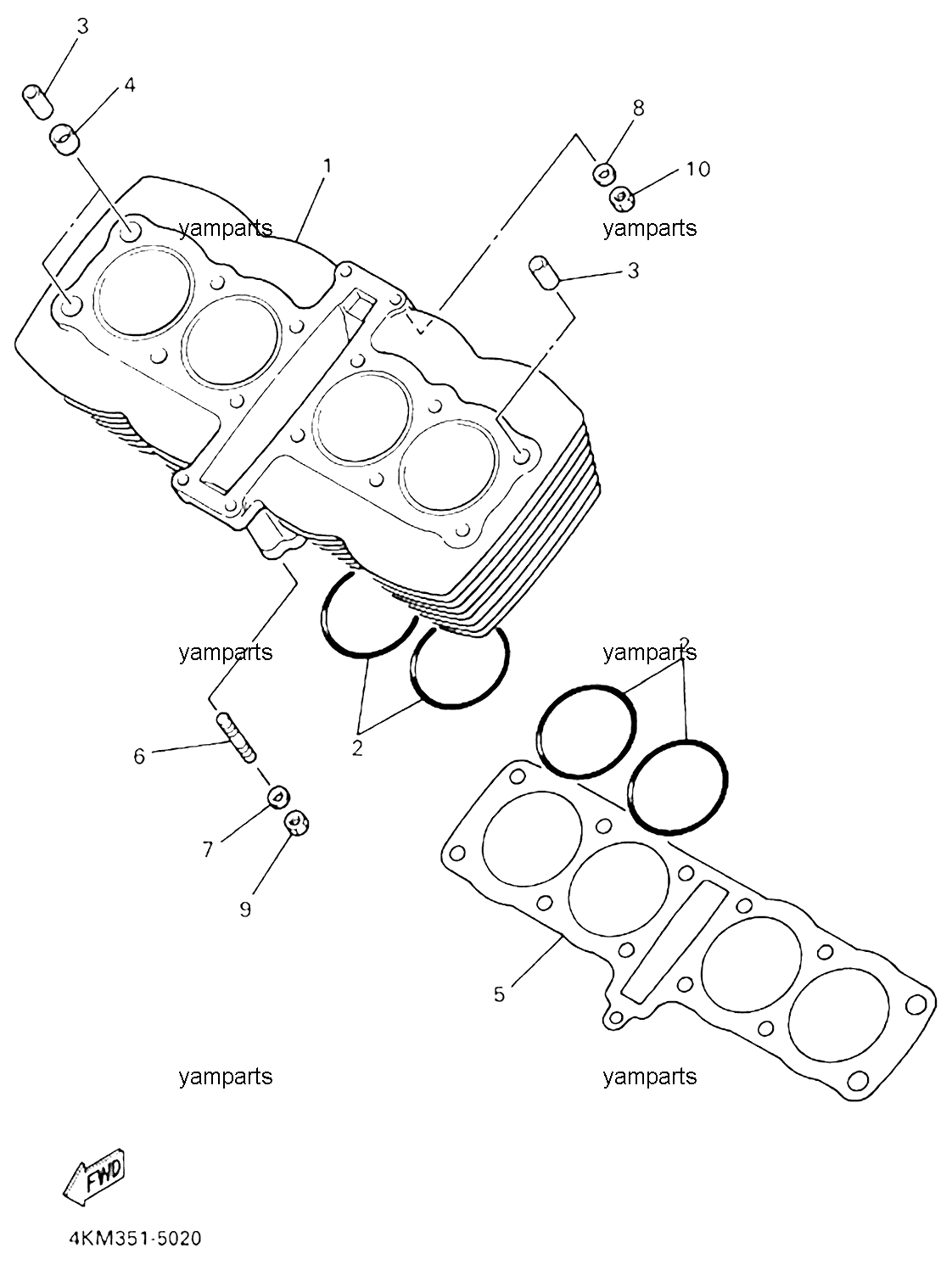 Блок цилиндров