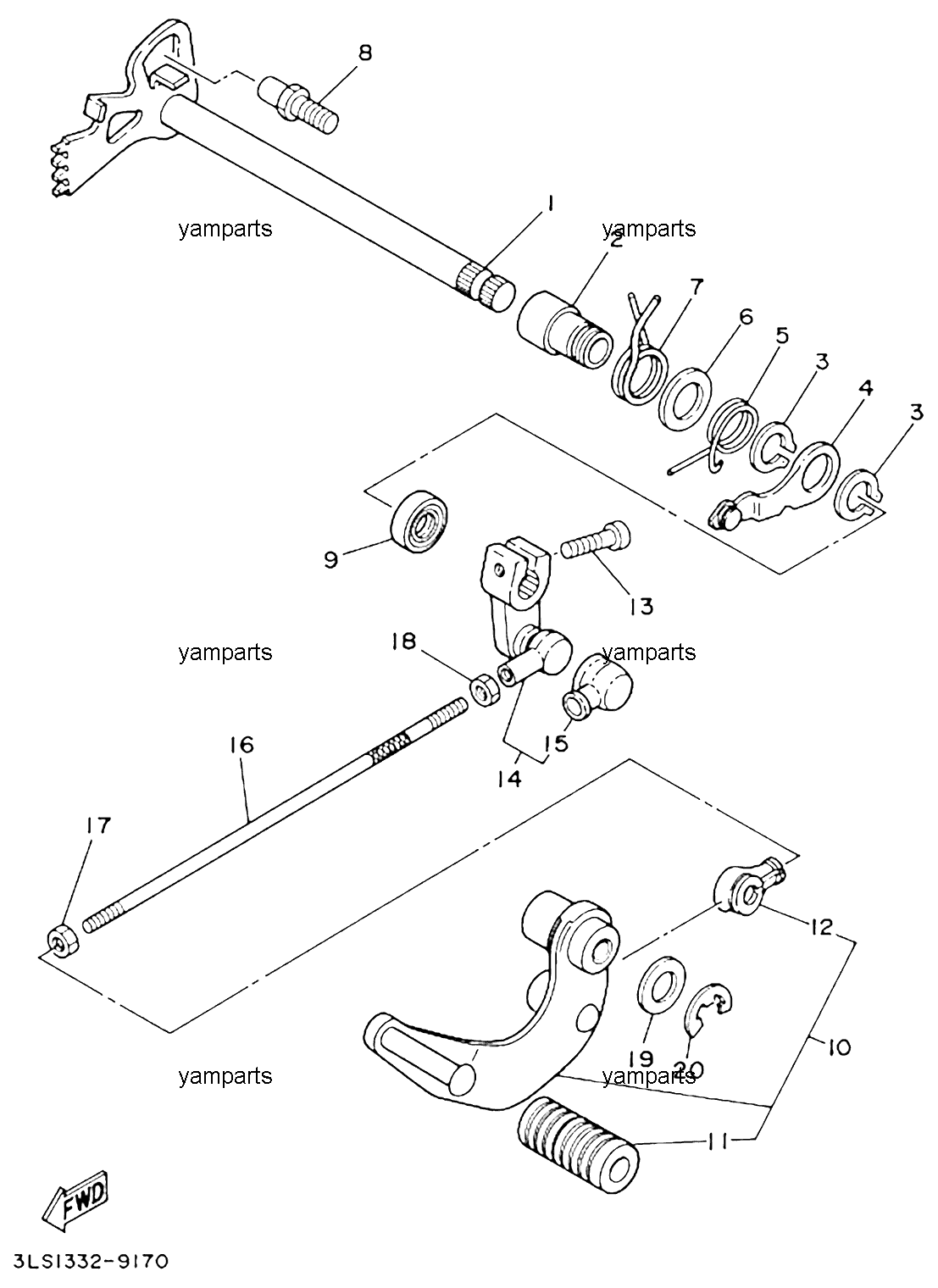 Механизм переключения передач