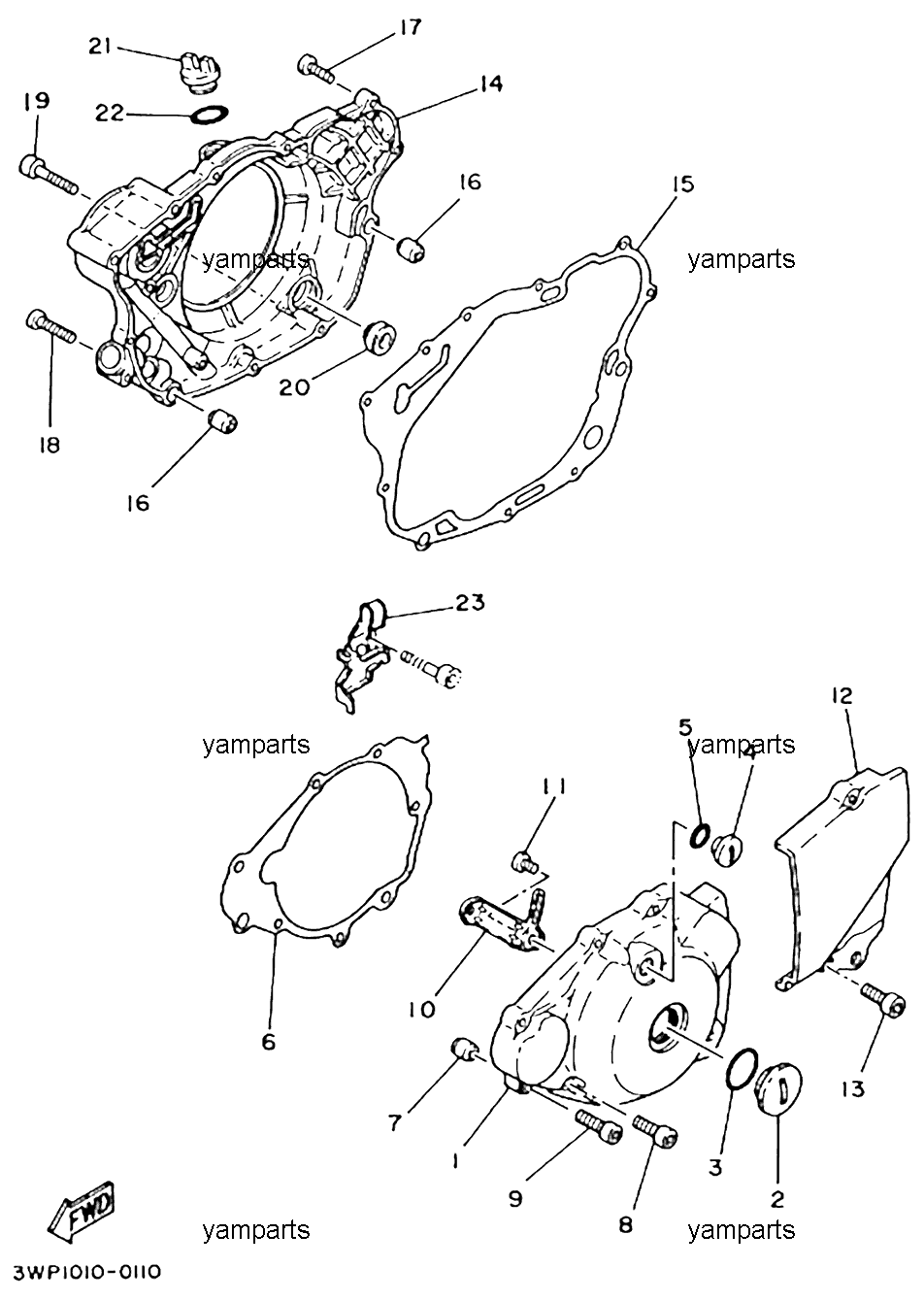 Крышки картера