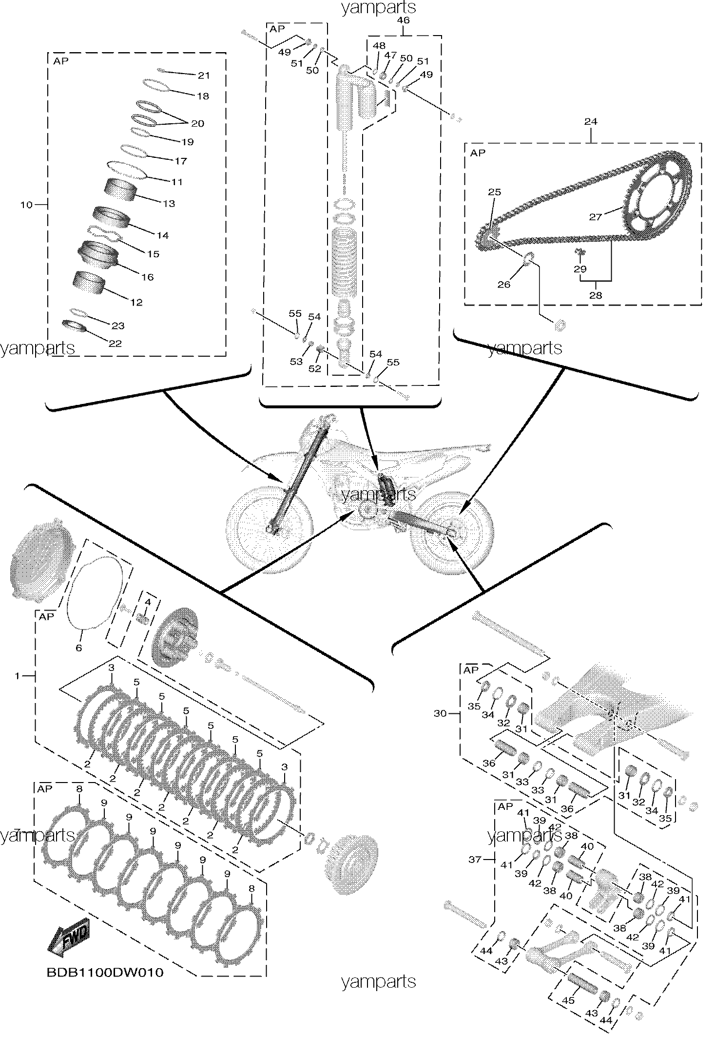 Комплекты ремонтные