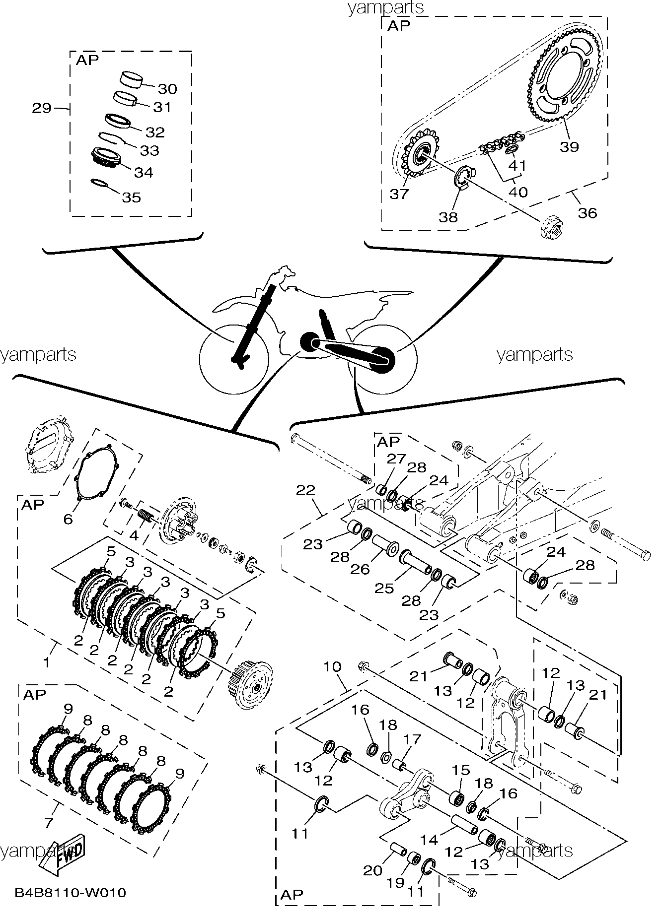 Комплекты ремонтные