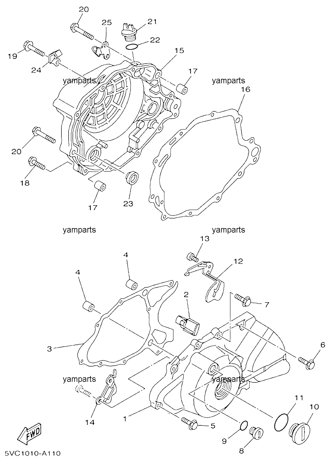 Крышки картера