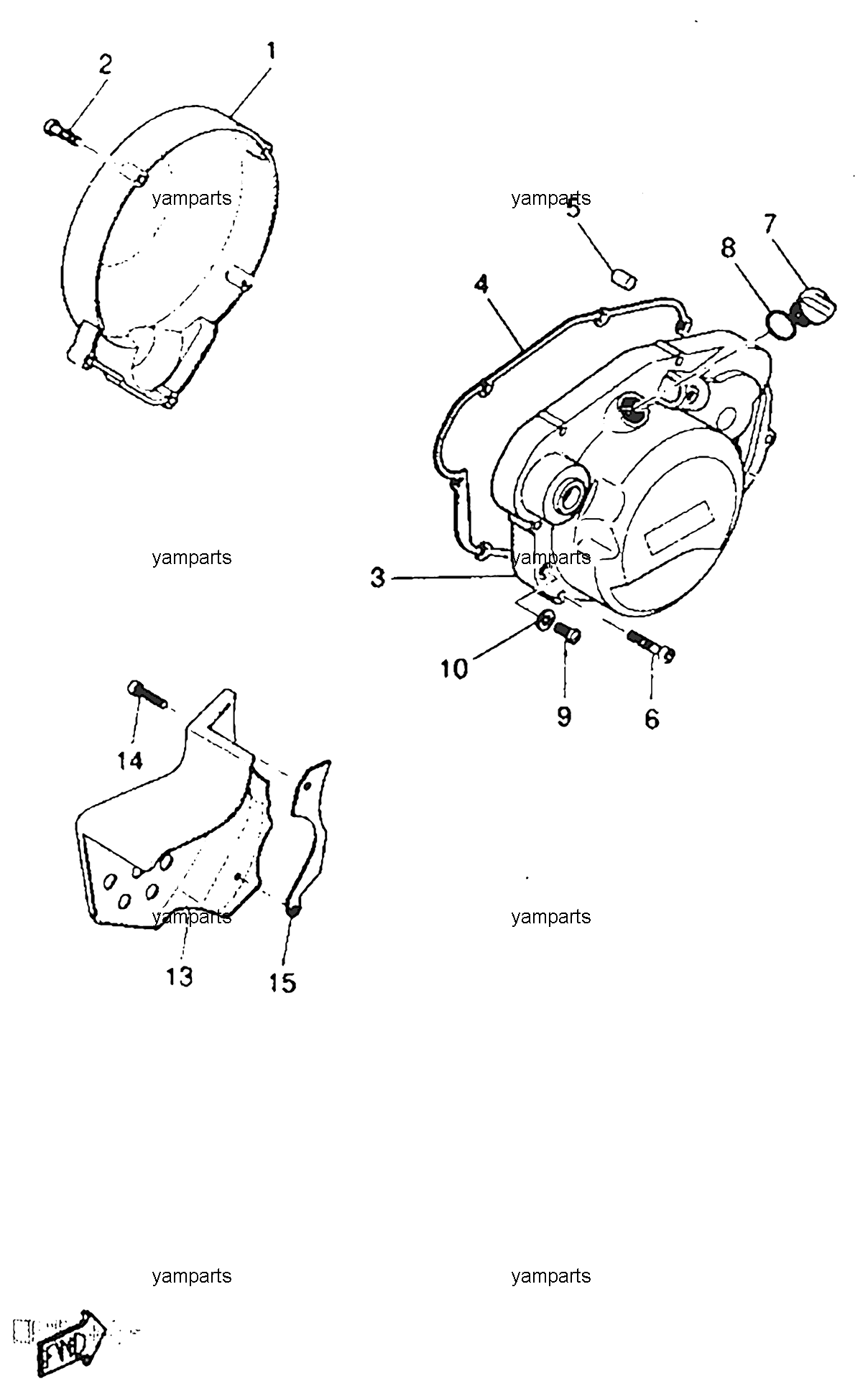 Крышки картера