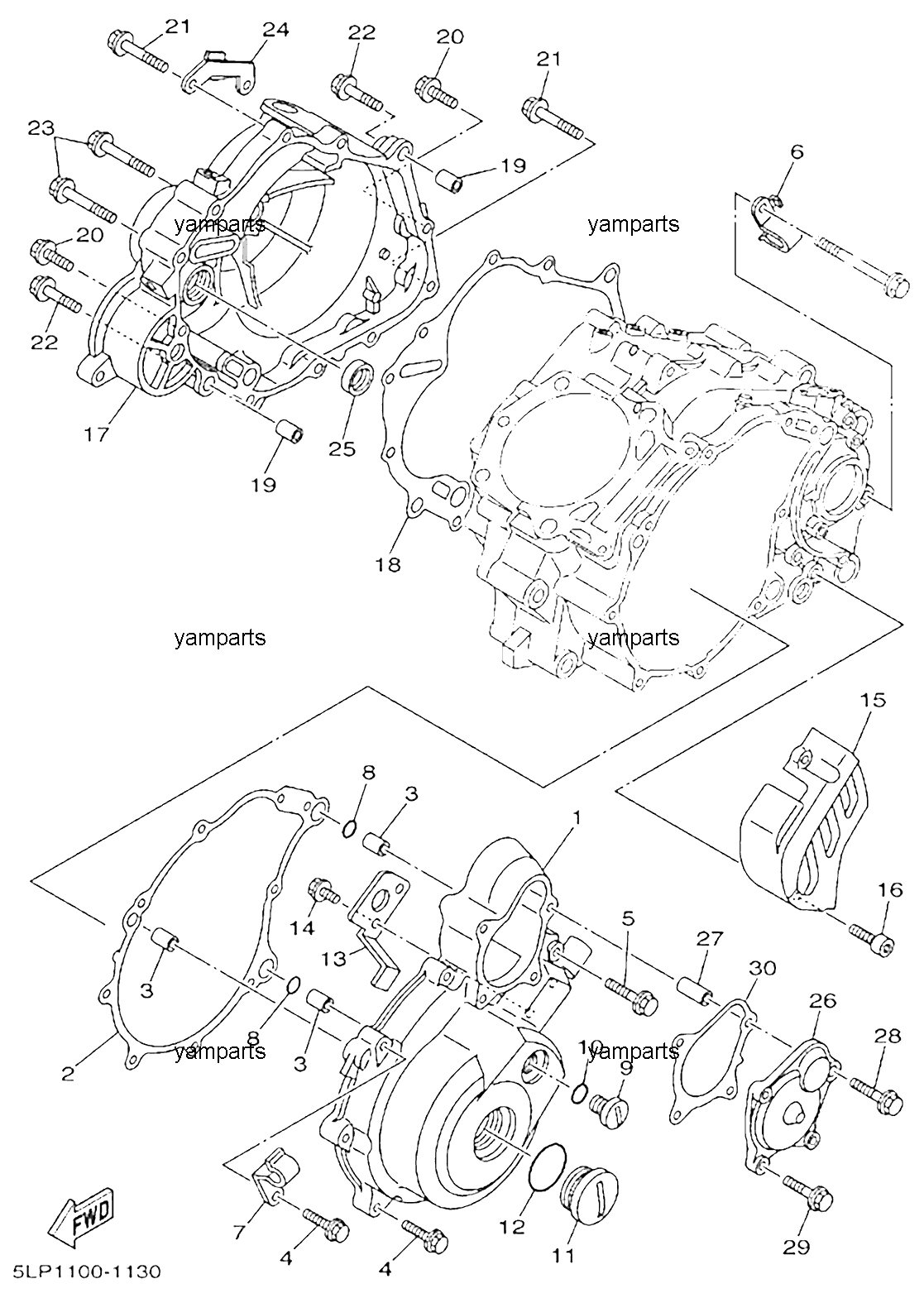 Крышки картера