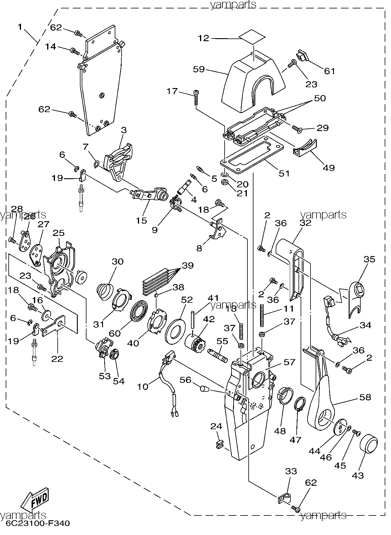 Управление дистанционное 704 (детальная схема)