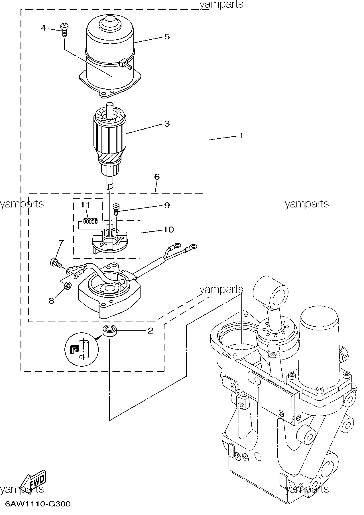 Электромотор гидравлики