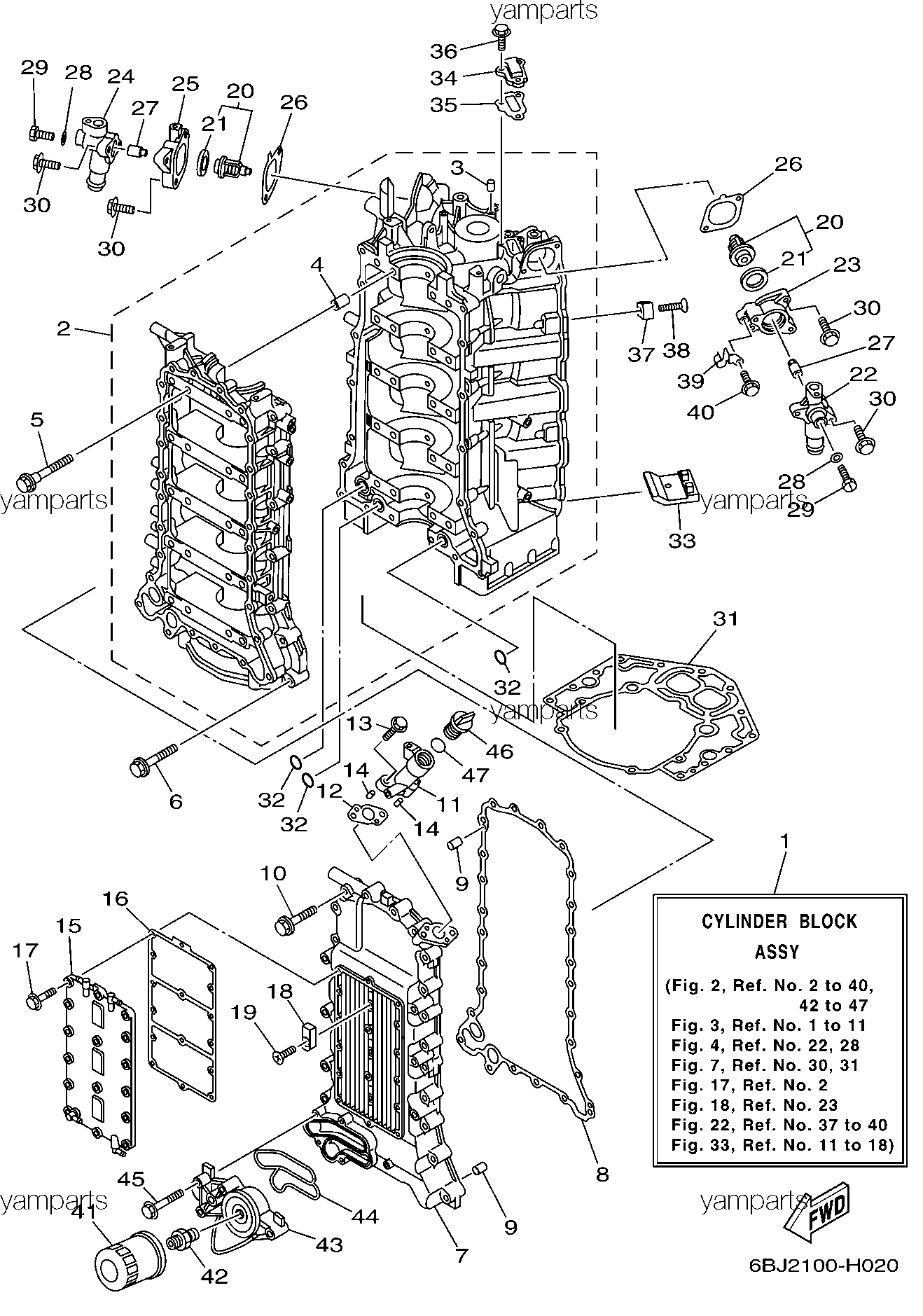 Мотоголовка, блок цилиндров