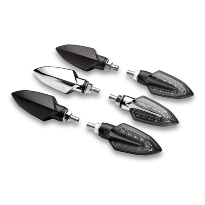 Поворотники, к-т (LED, CARBON)
